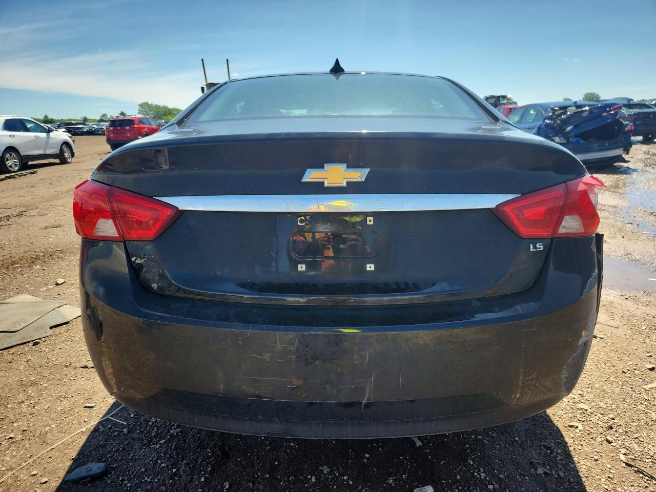 2015 Chevrolet Impala Ls Black vin: 2G11Z5SL5F9179920