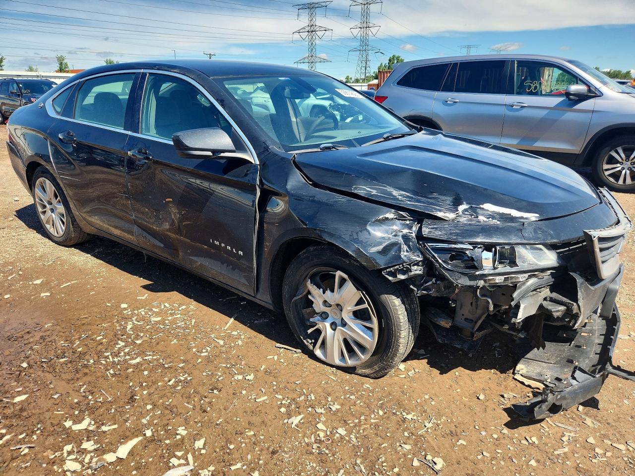 2015 Chevrolet Impala Ls Black vin: 2G11Z5SL5F9179920