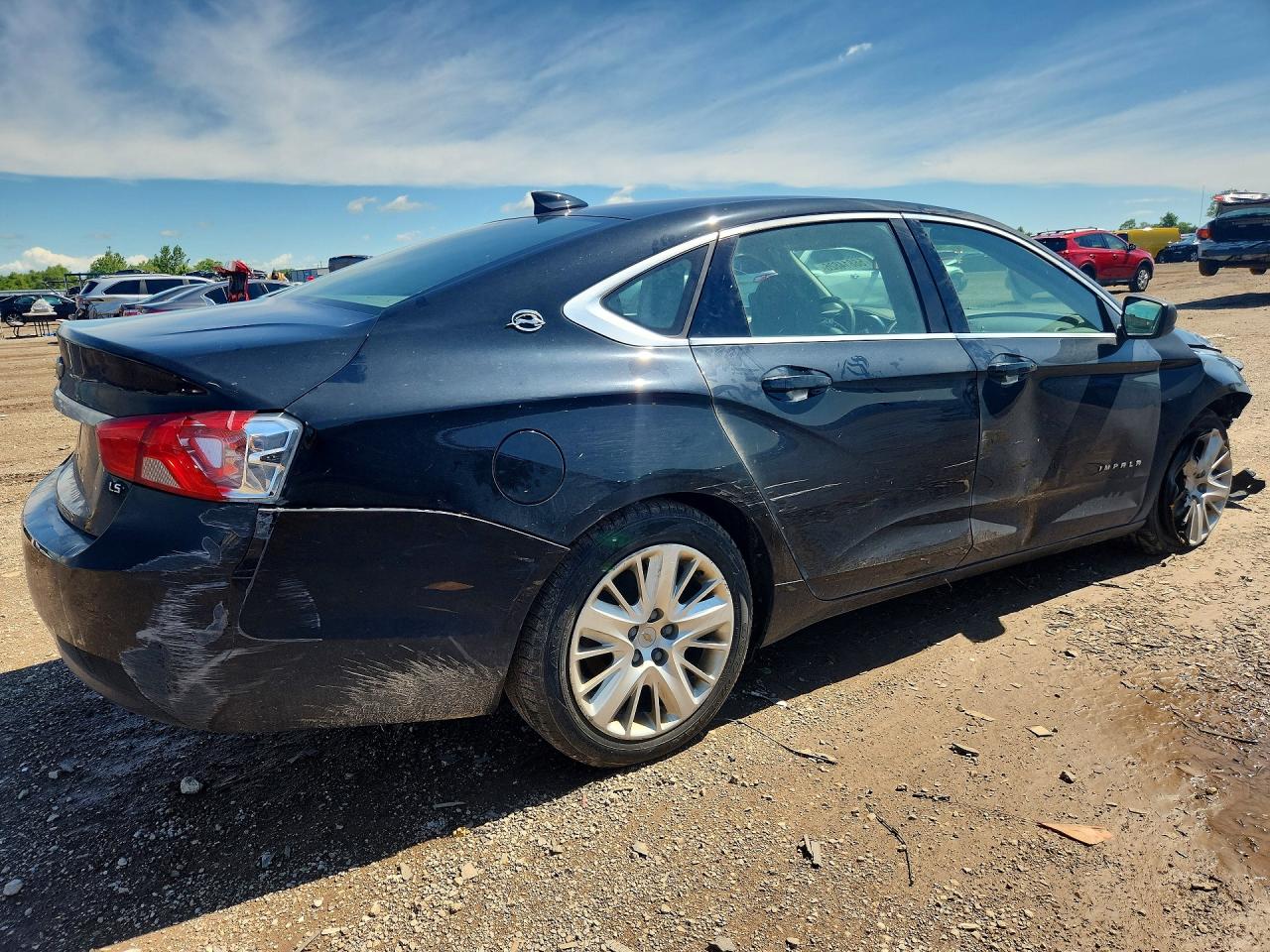 2015 Chevrolet Impala Ls Black vin: 2G11Z5SL5F9179920
