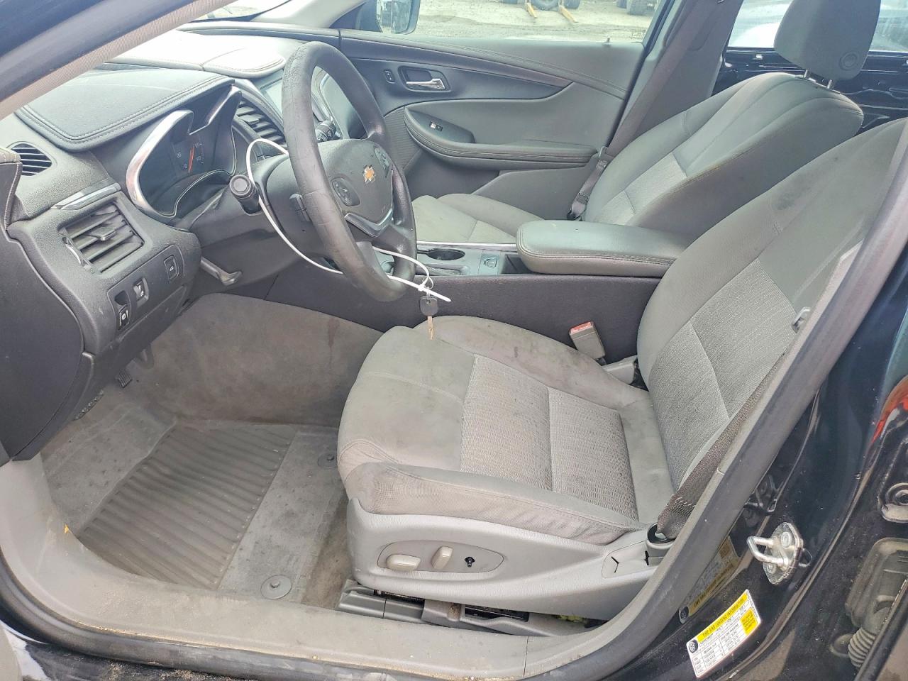 2015 Chevrolet Impala Ls Black vin: 2G11Z5SL5F9235709