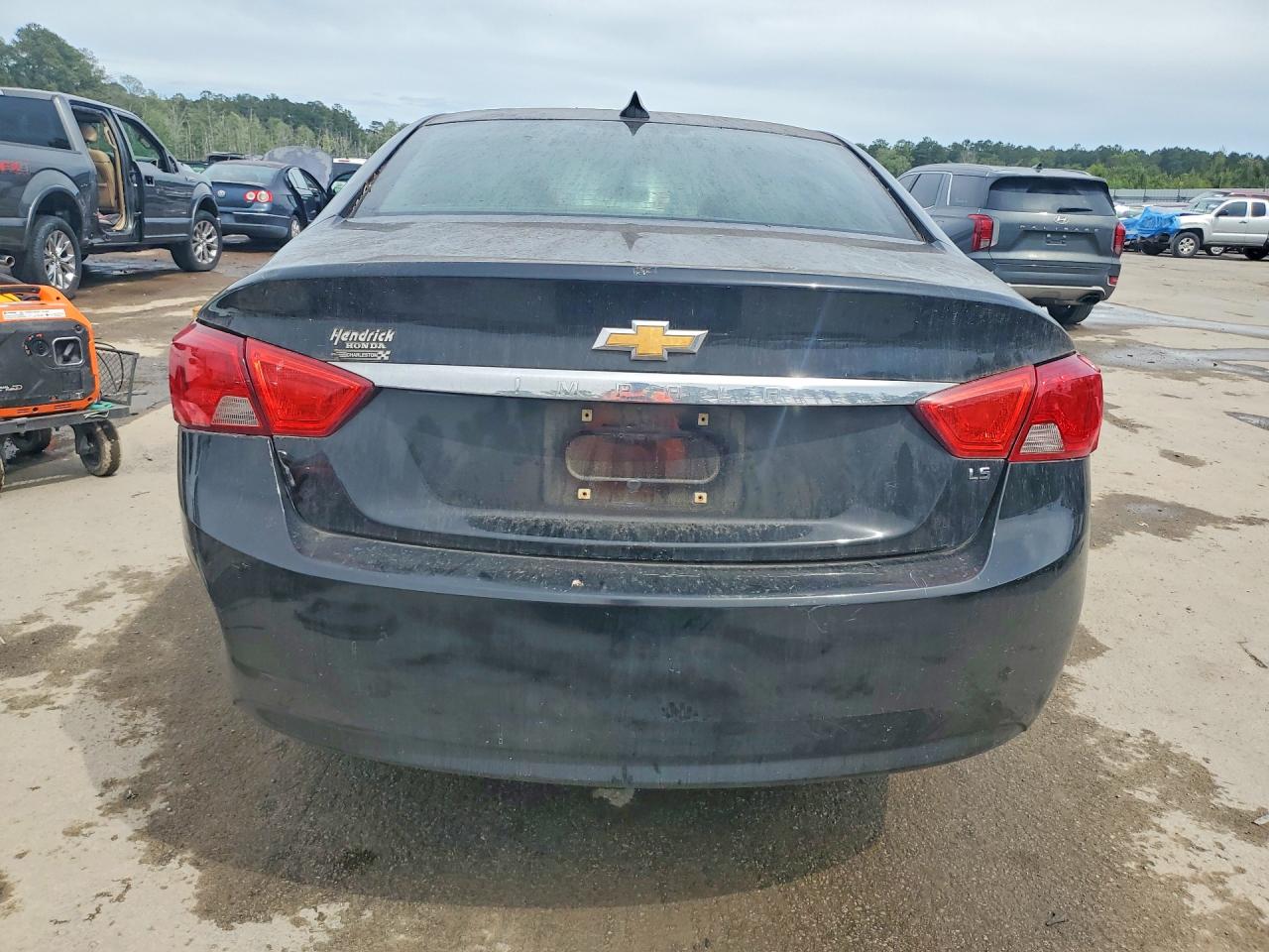 2015 Chevrolet Impala Ls Black vin: 2G11Z5SL5F9235709