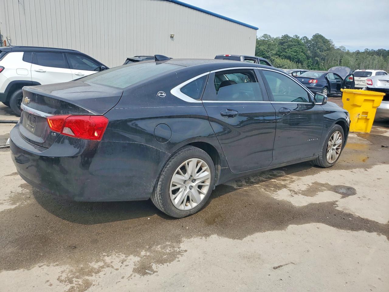2015 Chevrolet Impala Ls Black vin: 2G11Z5SL5F9235709