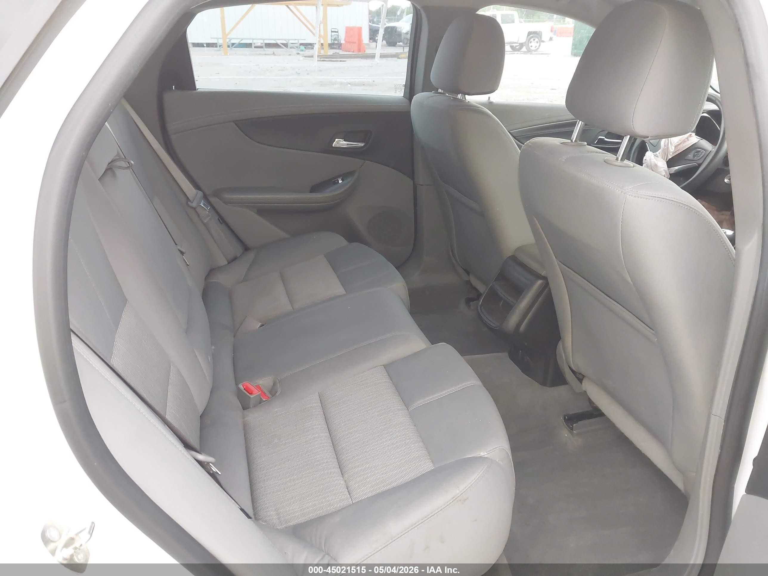 2015 Chevrolet Impala Ls White vin: 2G11Z5SL6F9288970