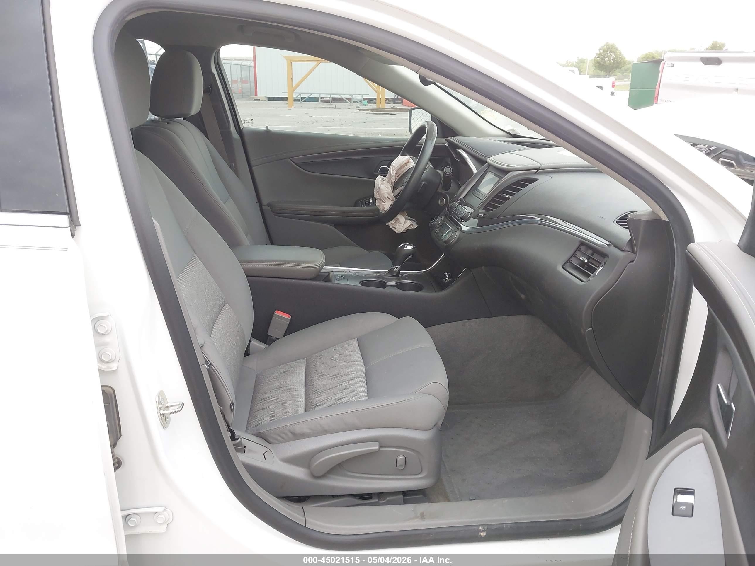 2015 Chevrolet Impala Ls White vin: 2G11Z5SL6F9288970