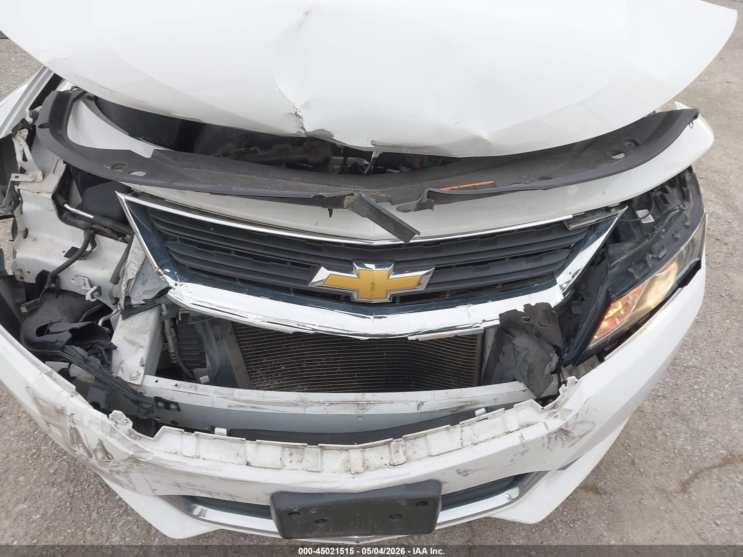 2015 Chevrolet Impala Ls White vin: 2G11Z5SL6F9288970