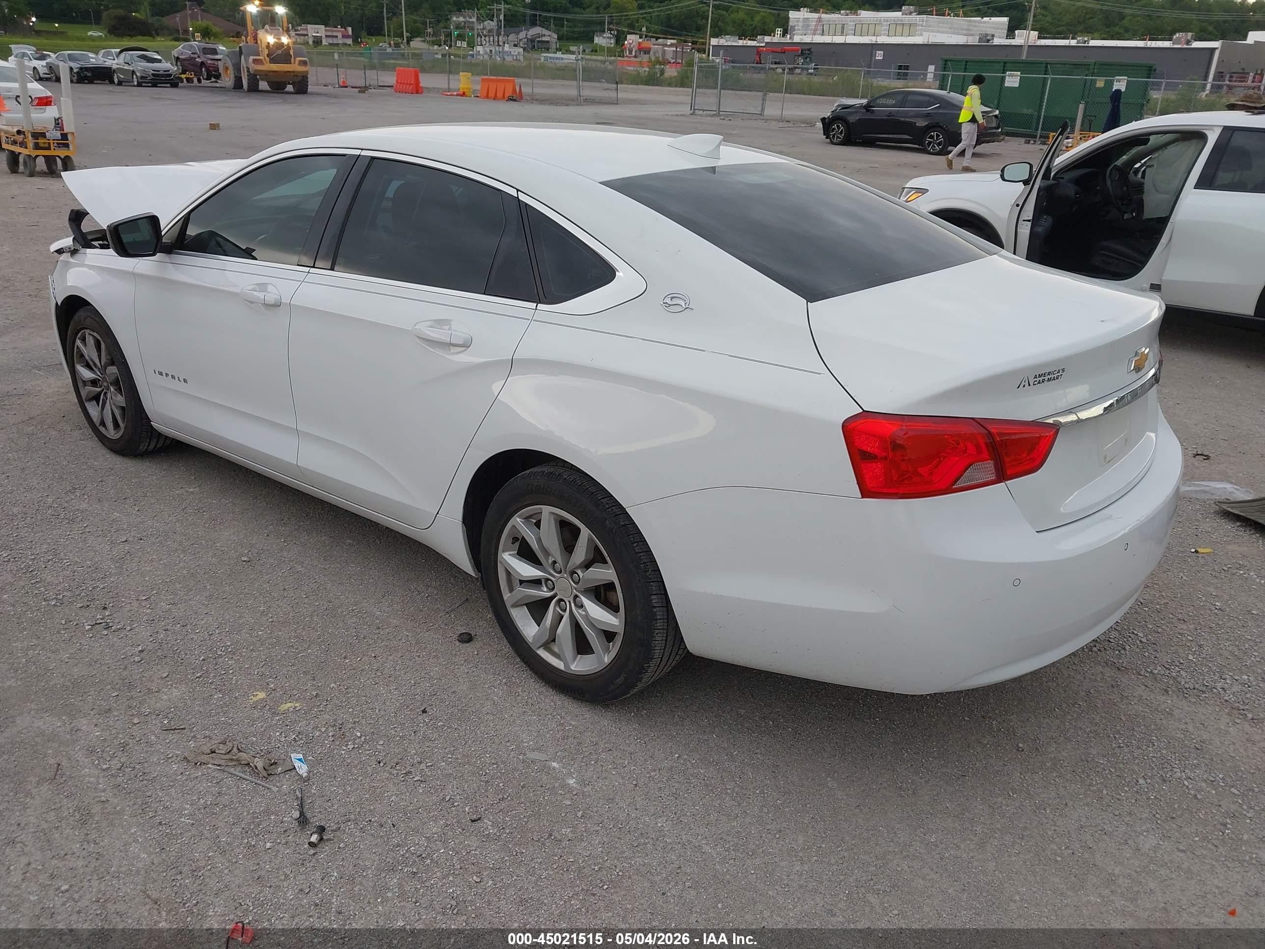 2015 Chevrolet Impala Ls White vin: 2G11Z5SL6F9288970