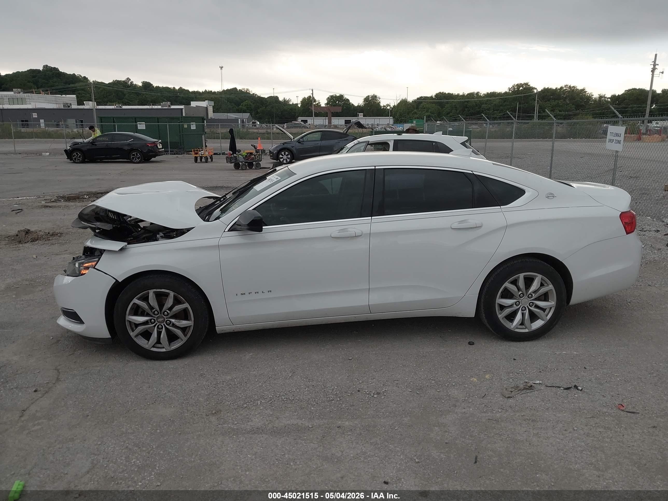 2015 Chevrolet Impala Ls White vin: 2G11Z5SL6F9288970