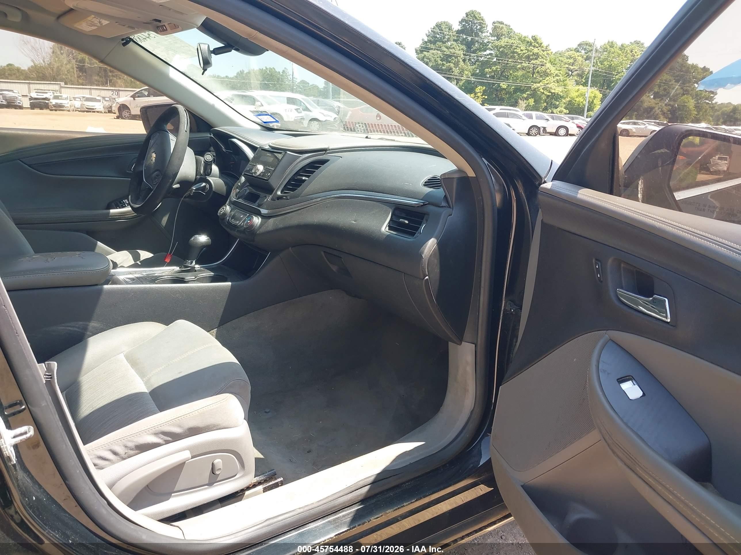 2015 Chevrolet Impala Ls Black vin: 2G11Z5SL7F9194600