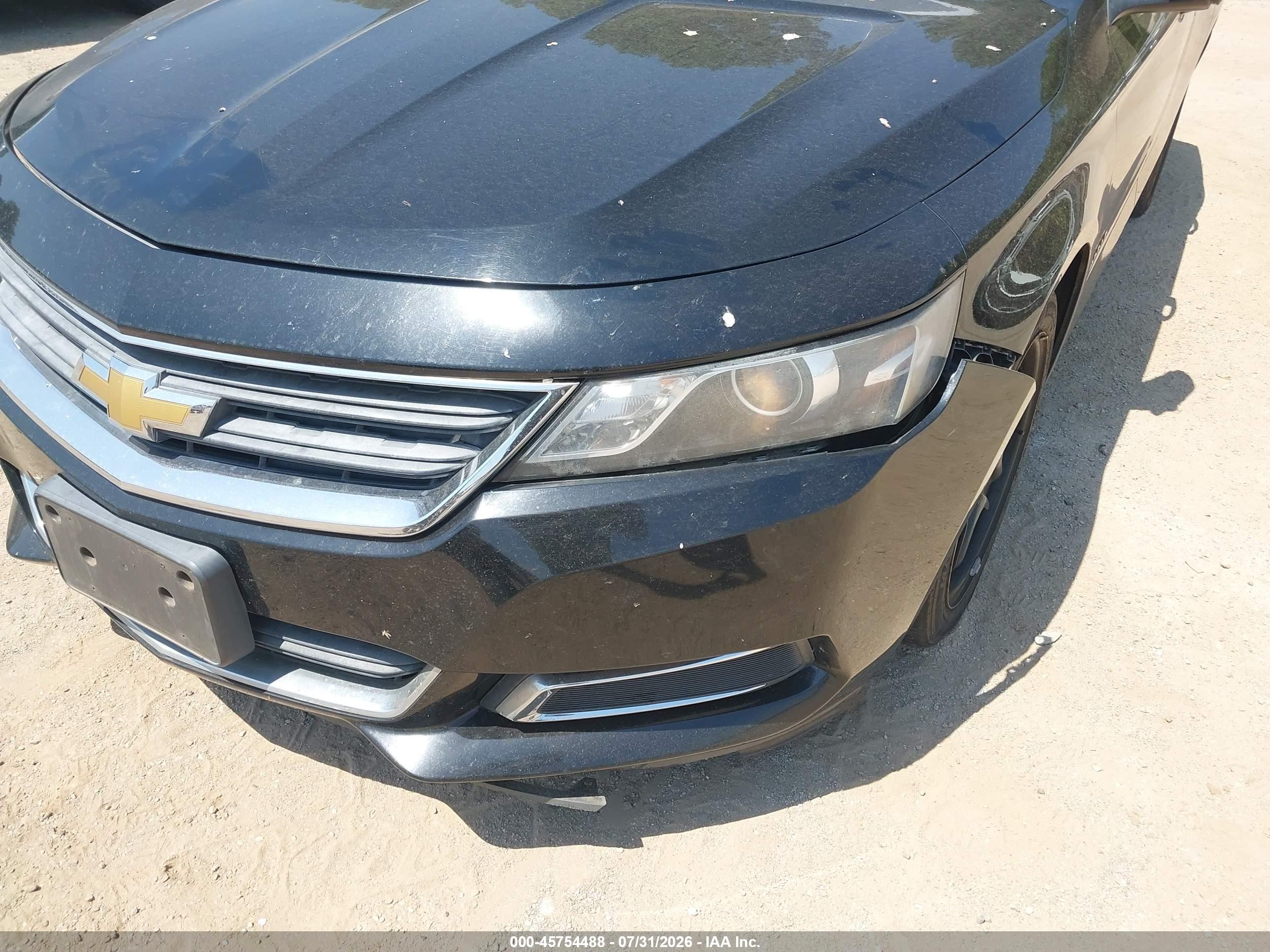 2015 Chevrolet Impala Ls Black vin: 2G11Z5SL7F9194600