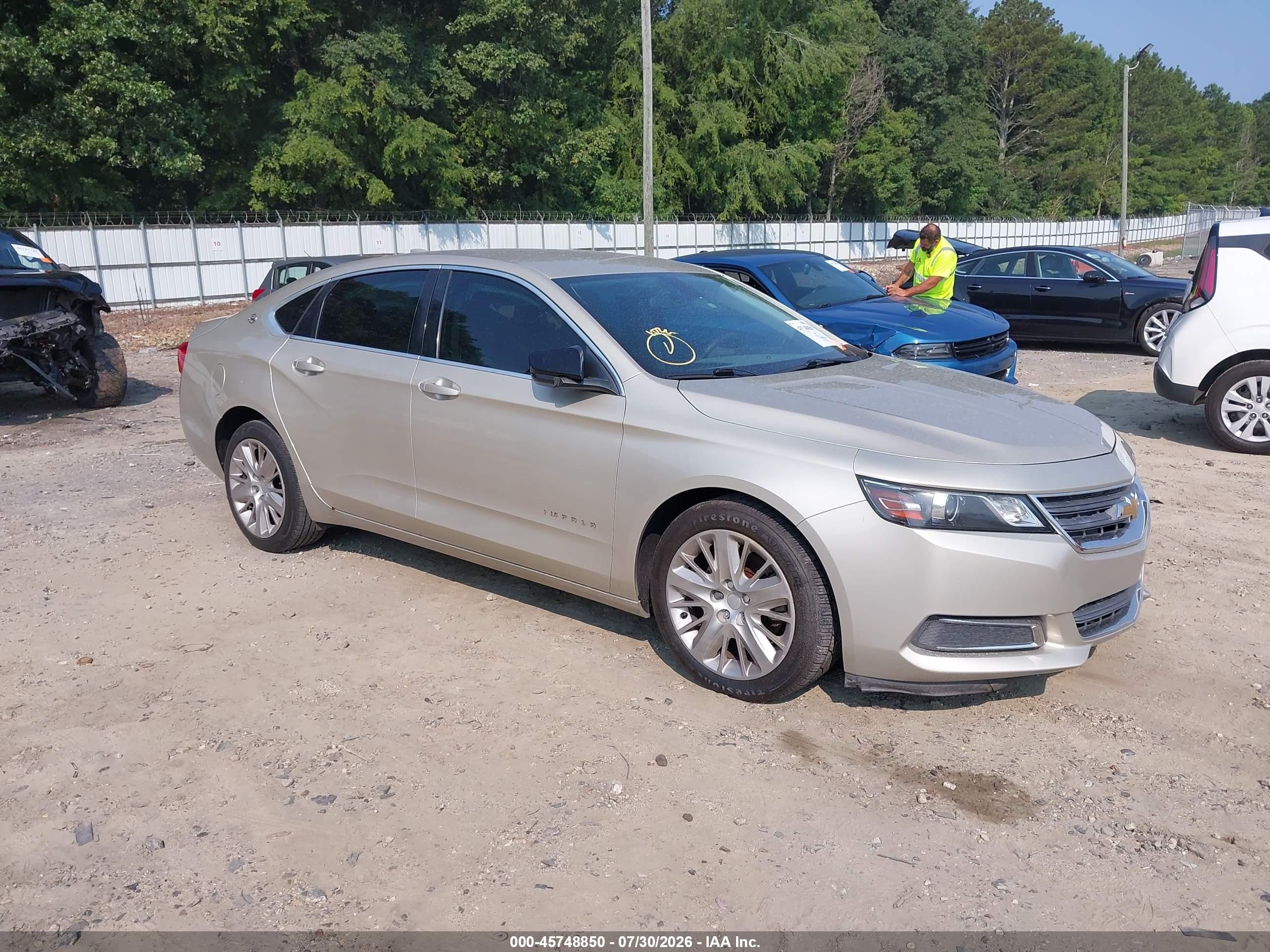 2015 Chevrolet Impala Ls Champagne vin: 2G11Z5SL7F9221259