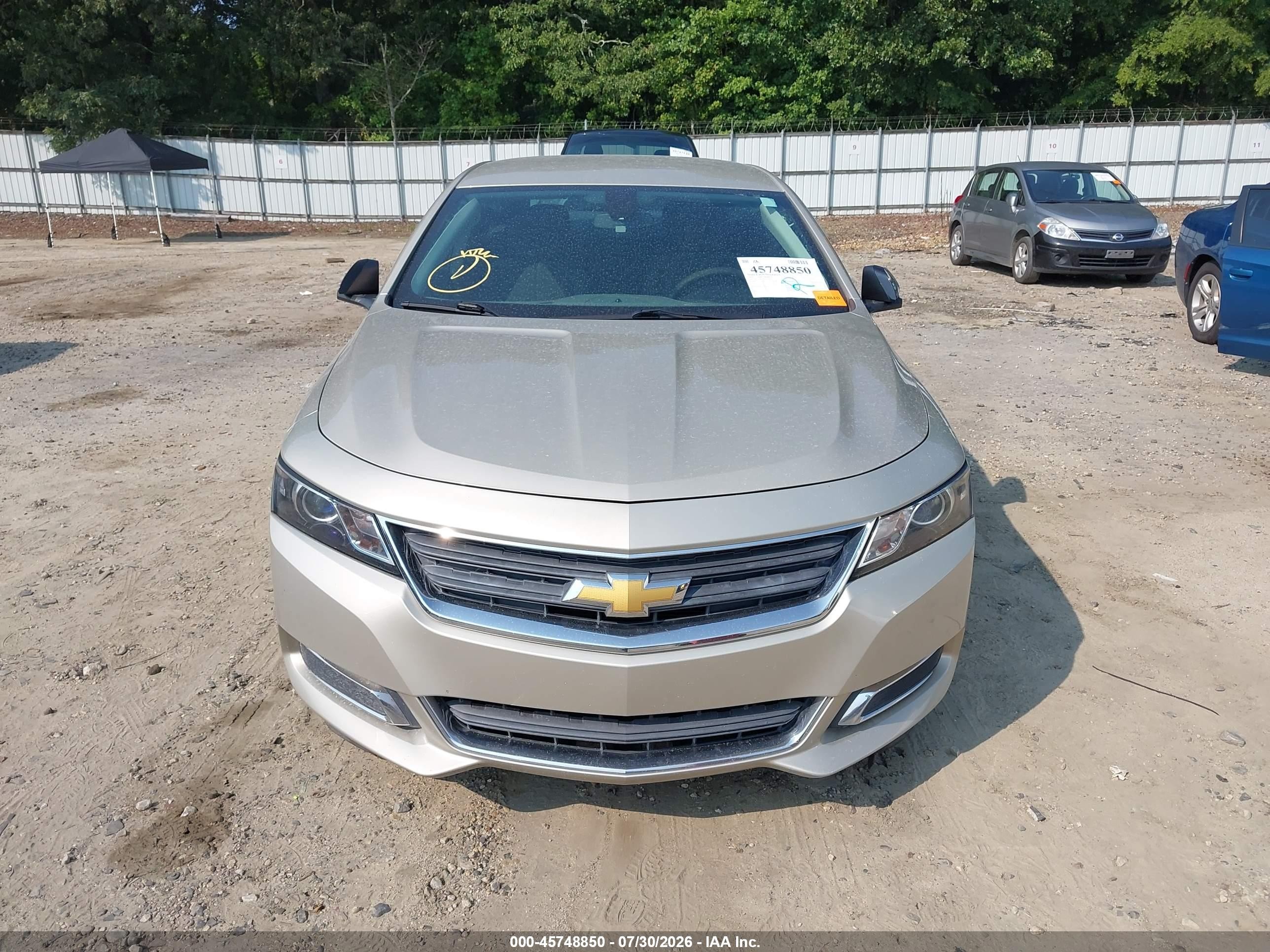 2015 Chevrolet Impala Ls Champagne vin: 2G11Z5SL7F9221259