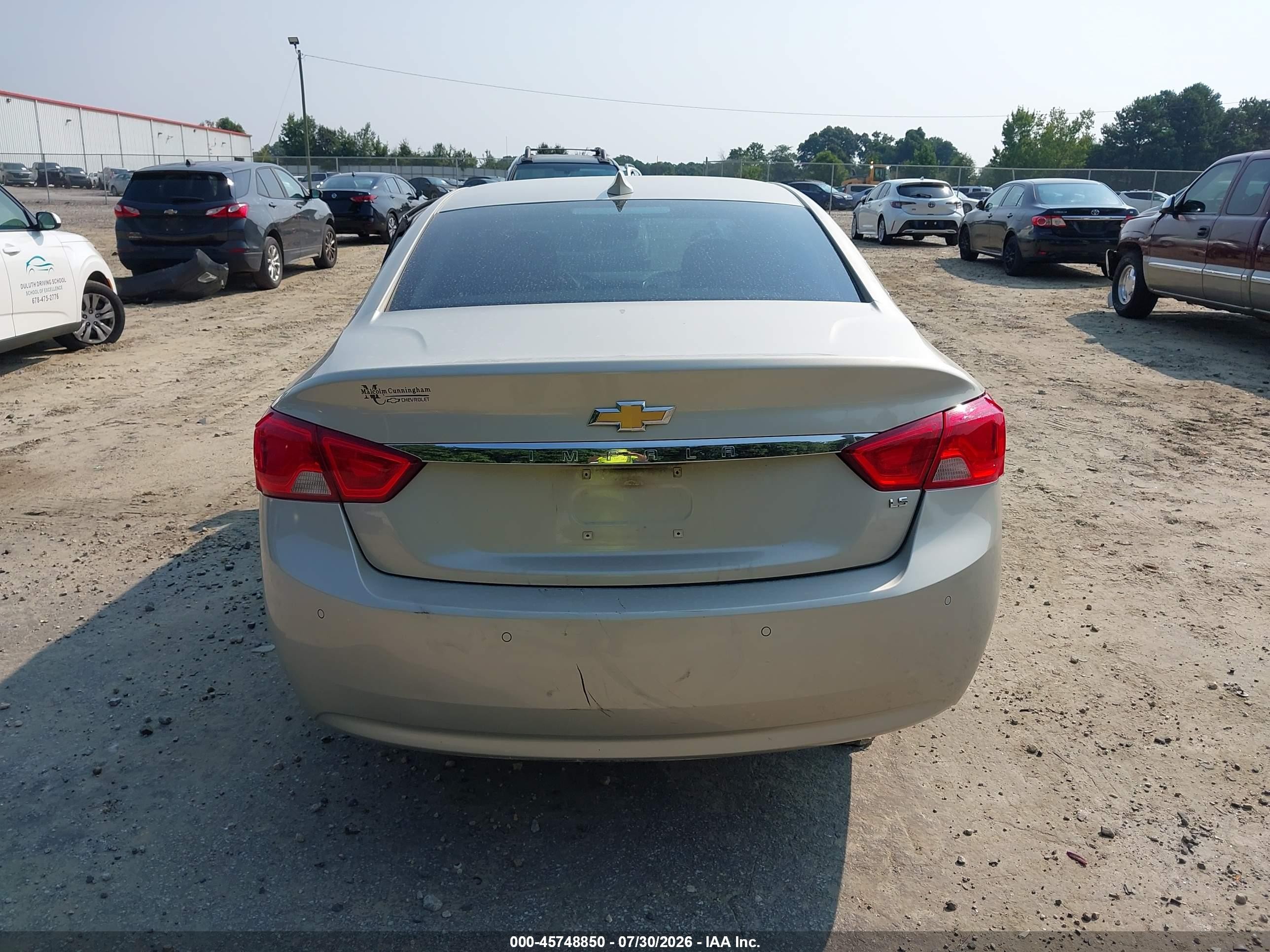 2015 Chevrolet Impala Ls Champagne vin: 2G11Z5SL7F9221259