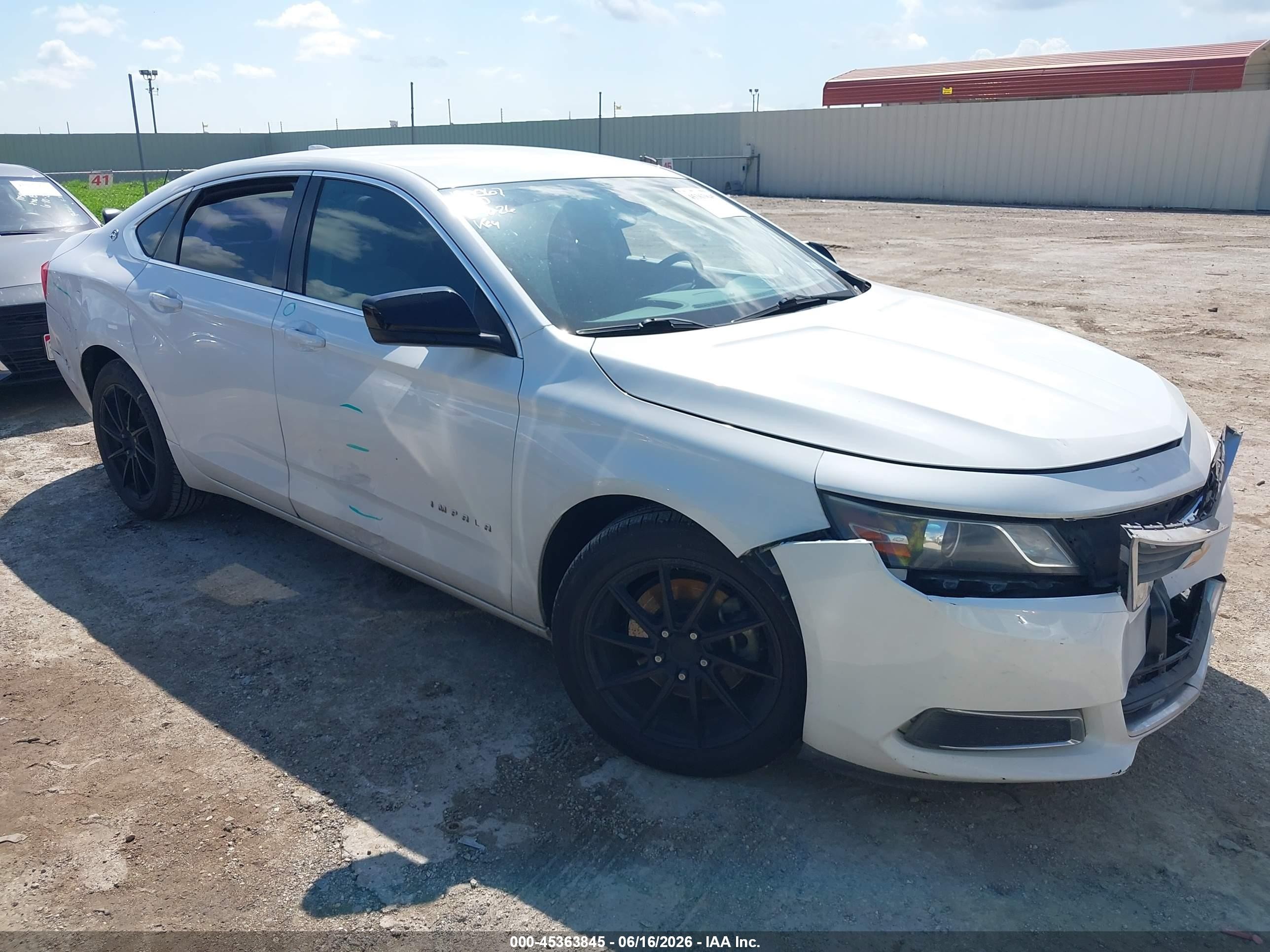 2015 Chevrolet Impala Ls Белый vin: 2G11Z5SL8F9289778
