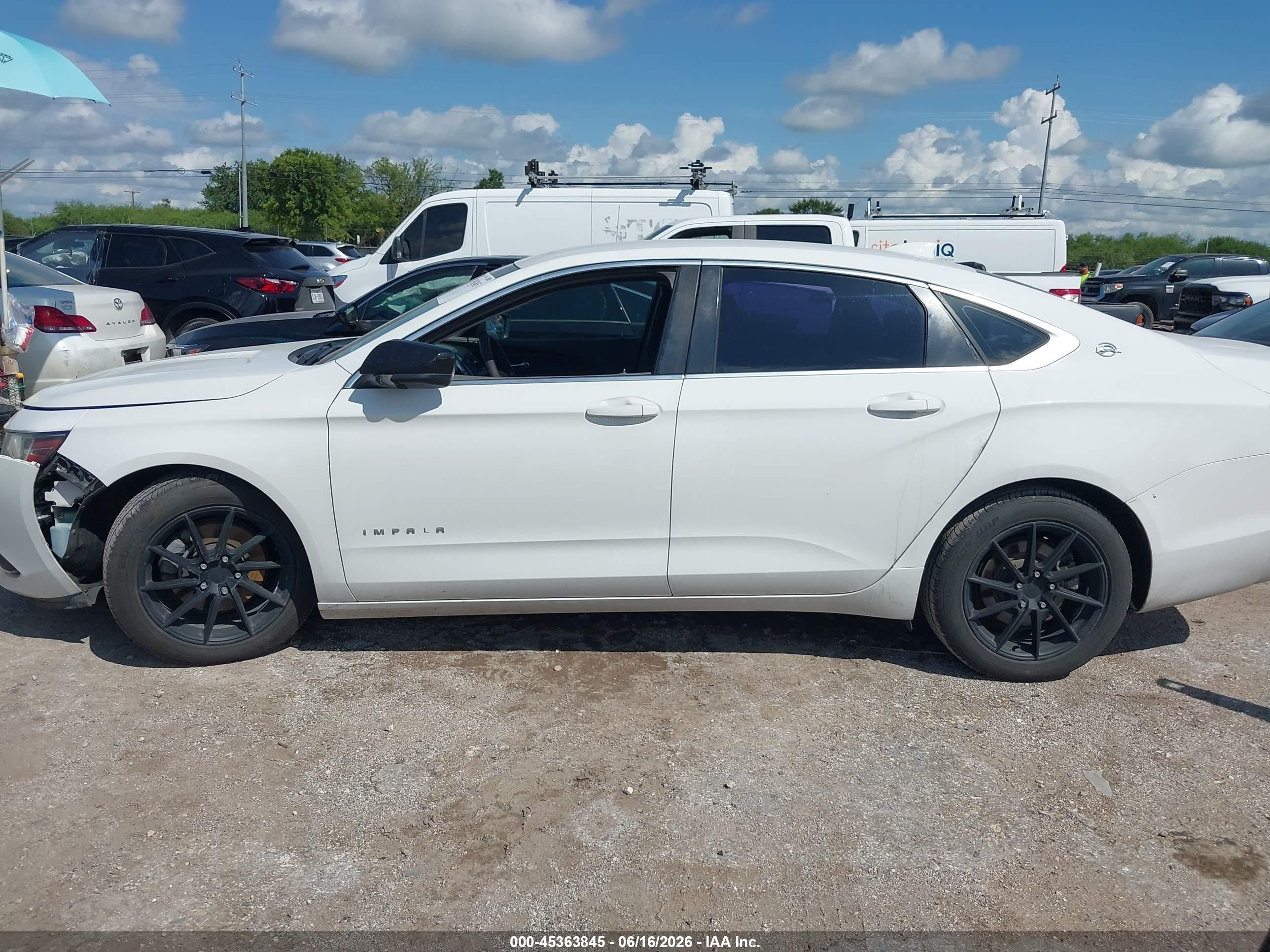 2015 Chevrolet Impala Ls White vin: 2G11Z5SL8F9289778