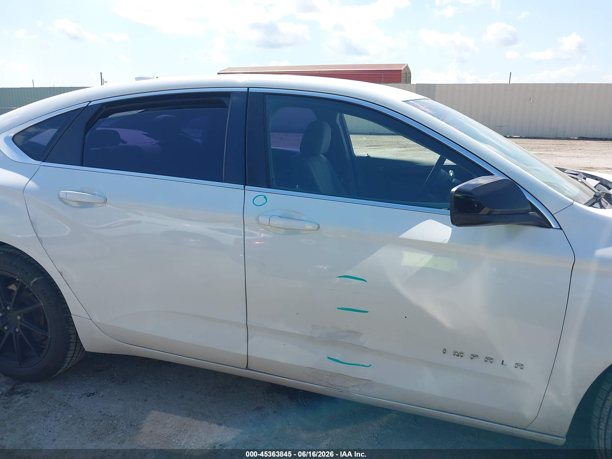 2015 Chevrolet Impala Ls White vin: 2G11Z5SL8F9289778