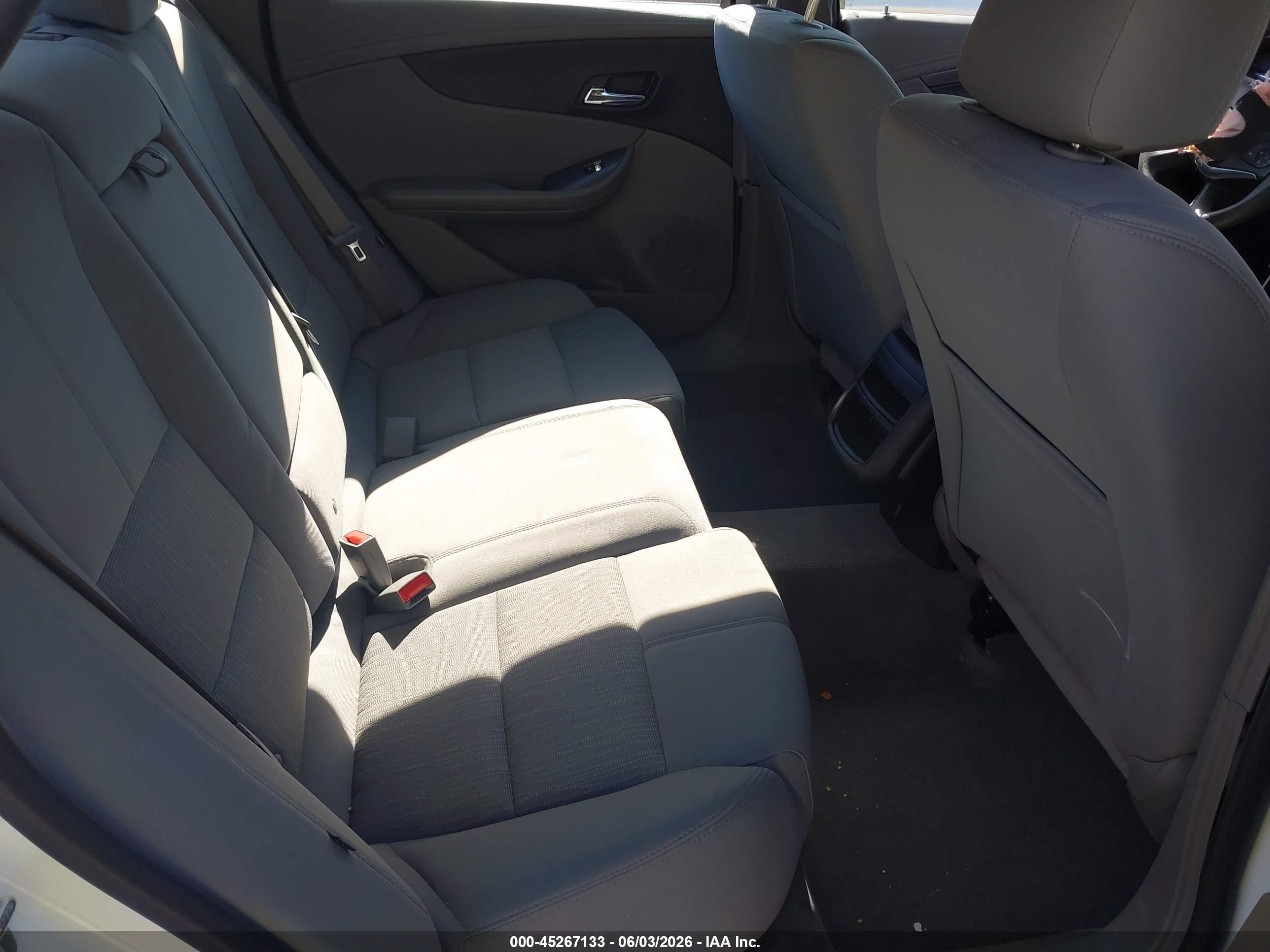 2015 Chevrolet Impala Ls White vin: 2G11Z5SL9F9241187