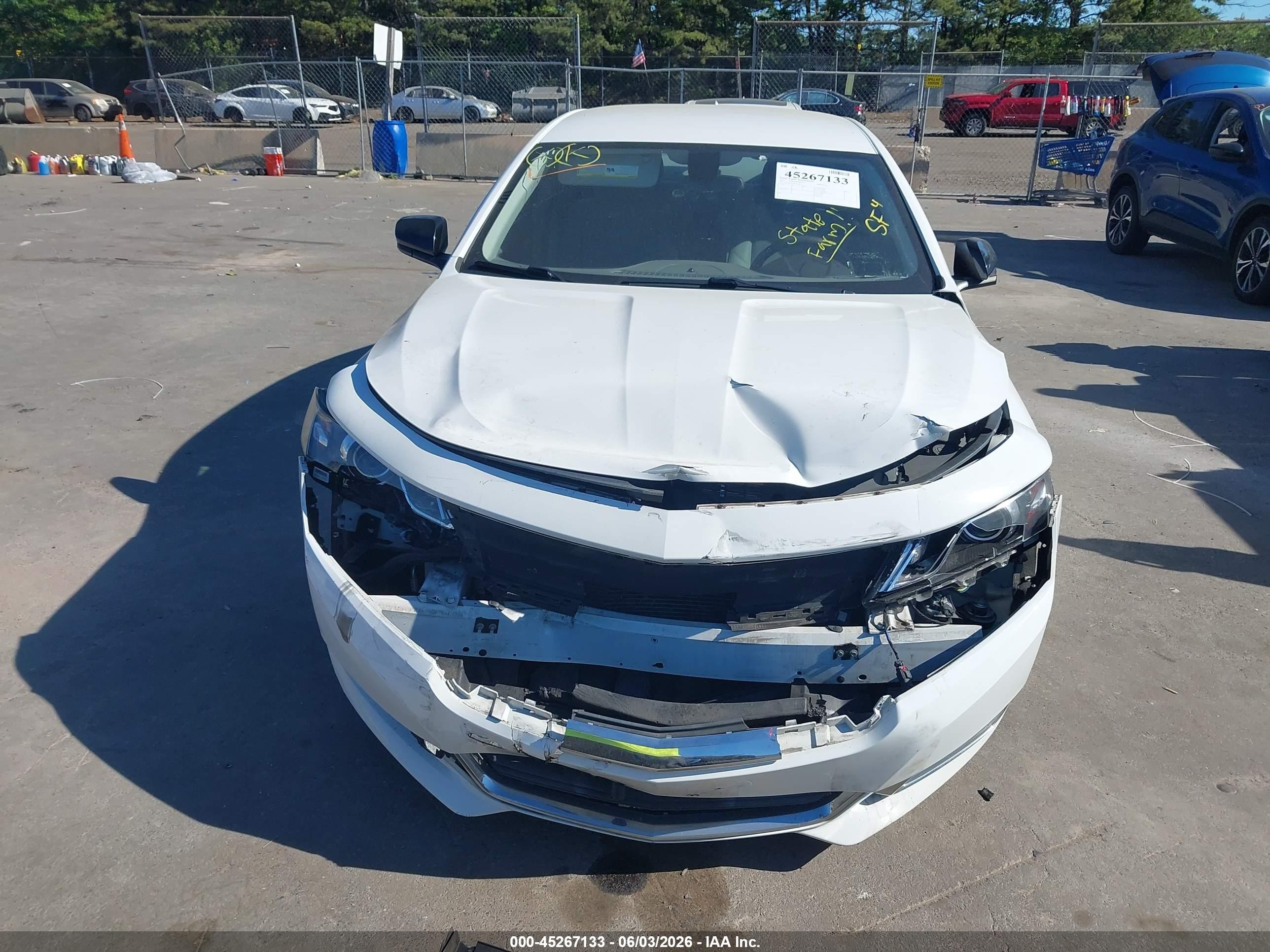 2015 Chevrolet Impala Ls White vin: 2G11Z5SL9F9241187