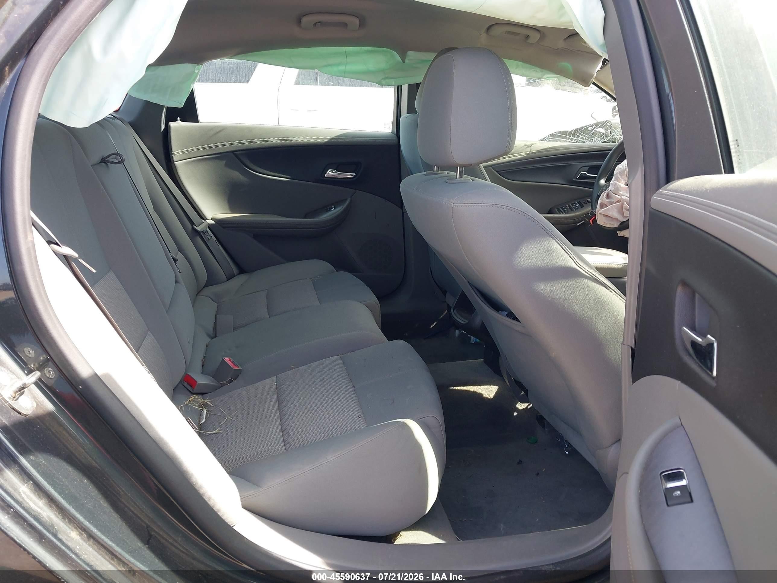 2015 Chevrolet Impala Ls Черный vin: 2G11Z5SLXF9195935
