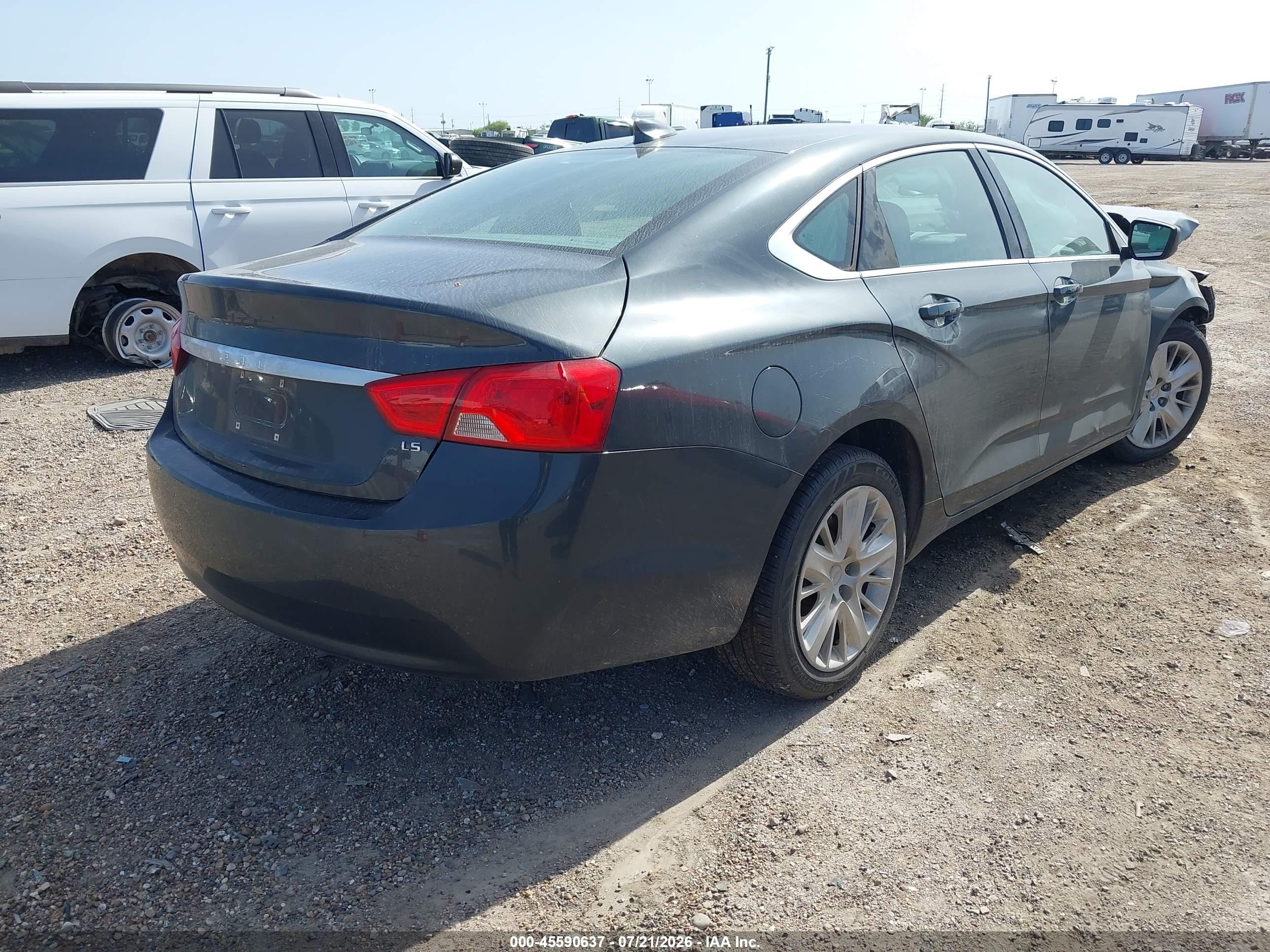 2015 Chevrolet Impala Ls Черный vin: 2G11Z5SLXF9195935