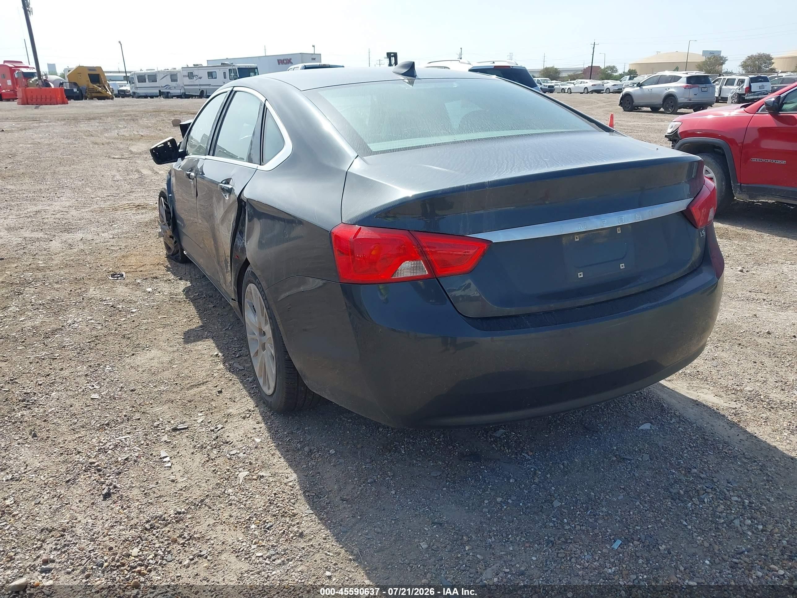 2015 Chevrolet Impala Ls Черный vin: 2G11Z5SLXF9195935