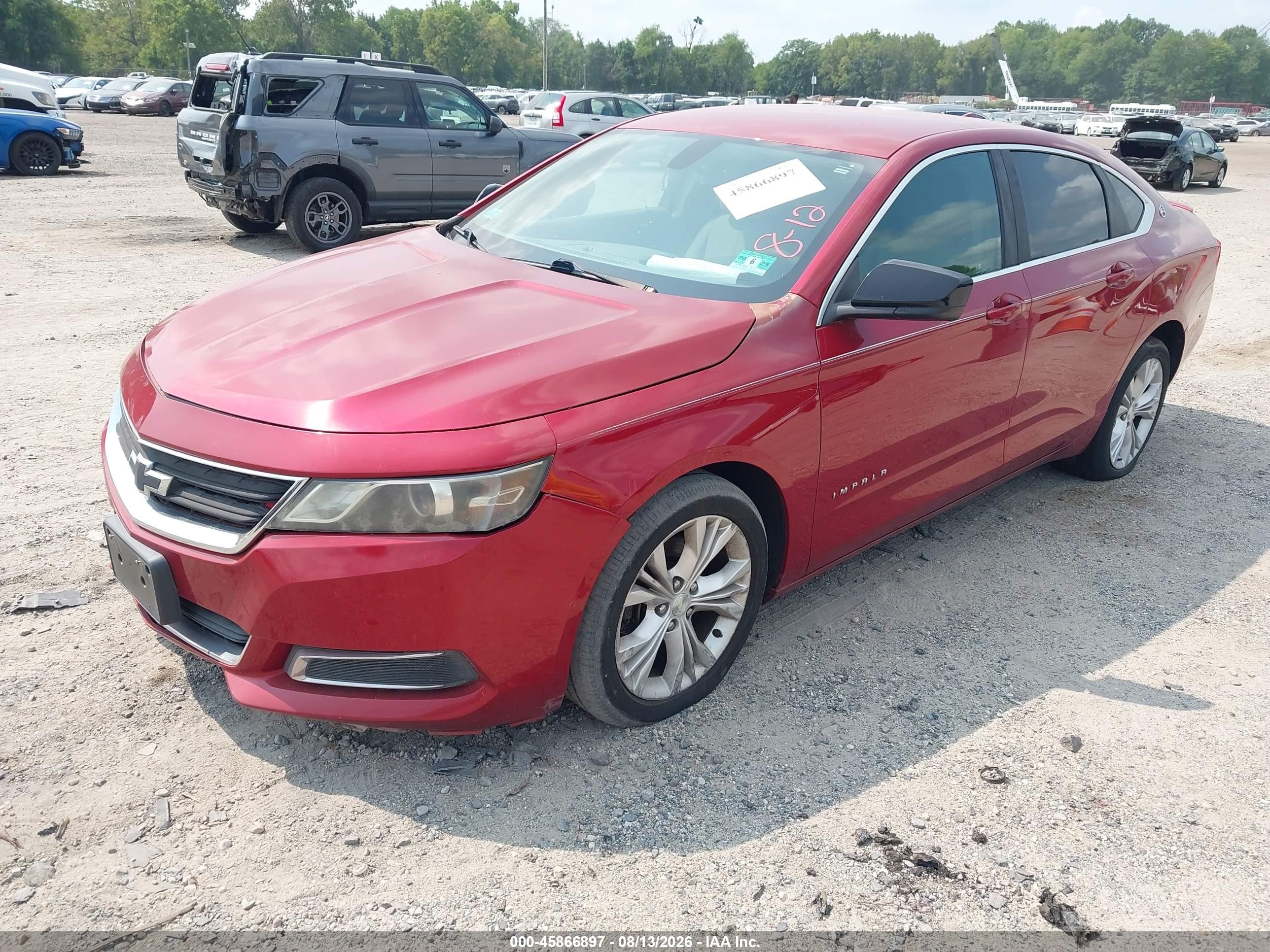 2014 Chevrolet Impala Ls Eco Red vin: 2G11Z5SR7E9187634
