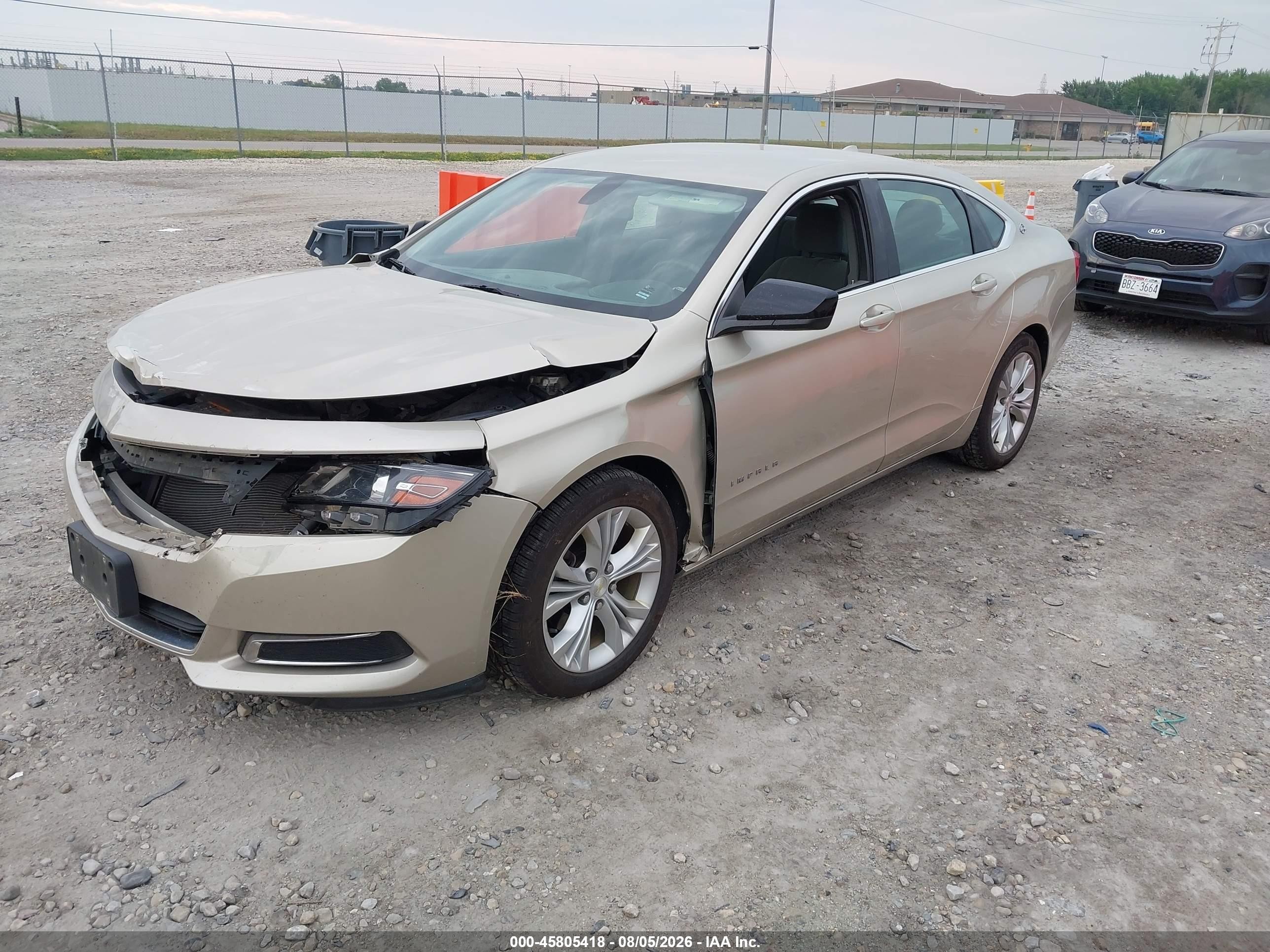 2014 Chevrolet Impala Ls Eco Champagne vin: 2G11Z5SR7E9191800