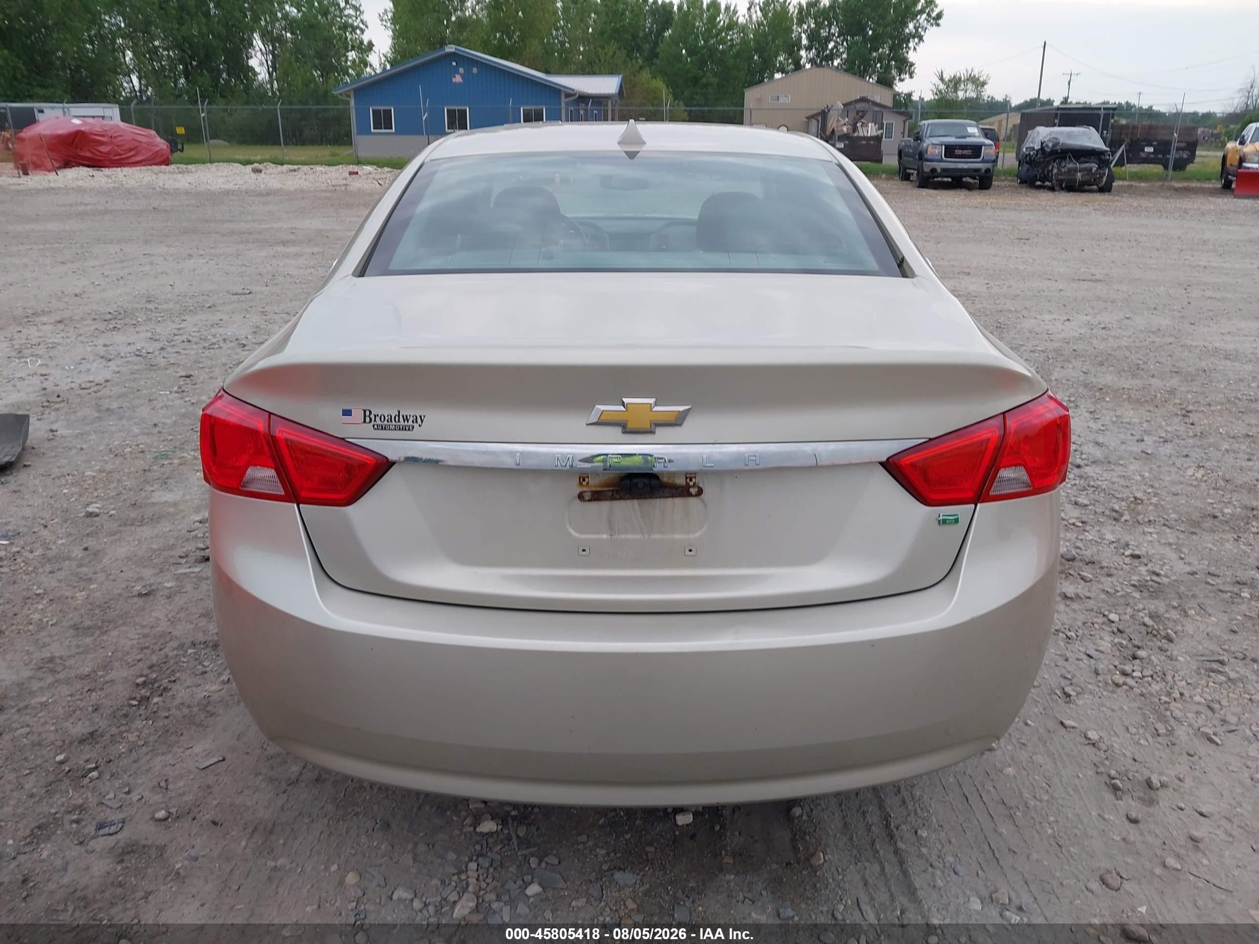2014 Chevrolet Impala Ls Eco Champagne vin: 2G11Z5SR7E9191800