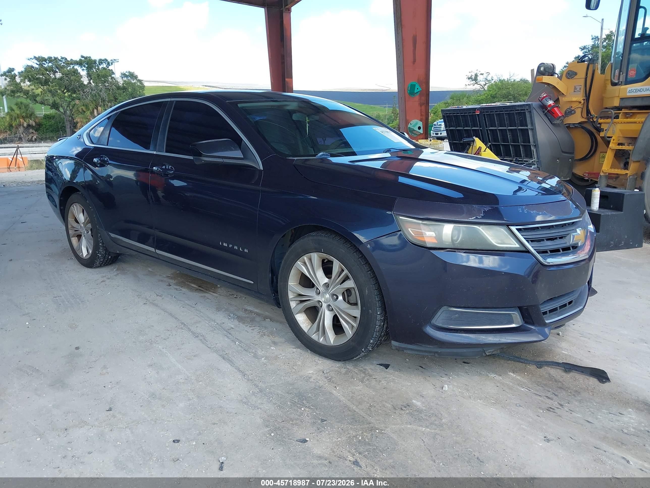 2014 Chevrolet Impala Ls Eco Dark Blue vin: 2G11Z5SR9E9186484