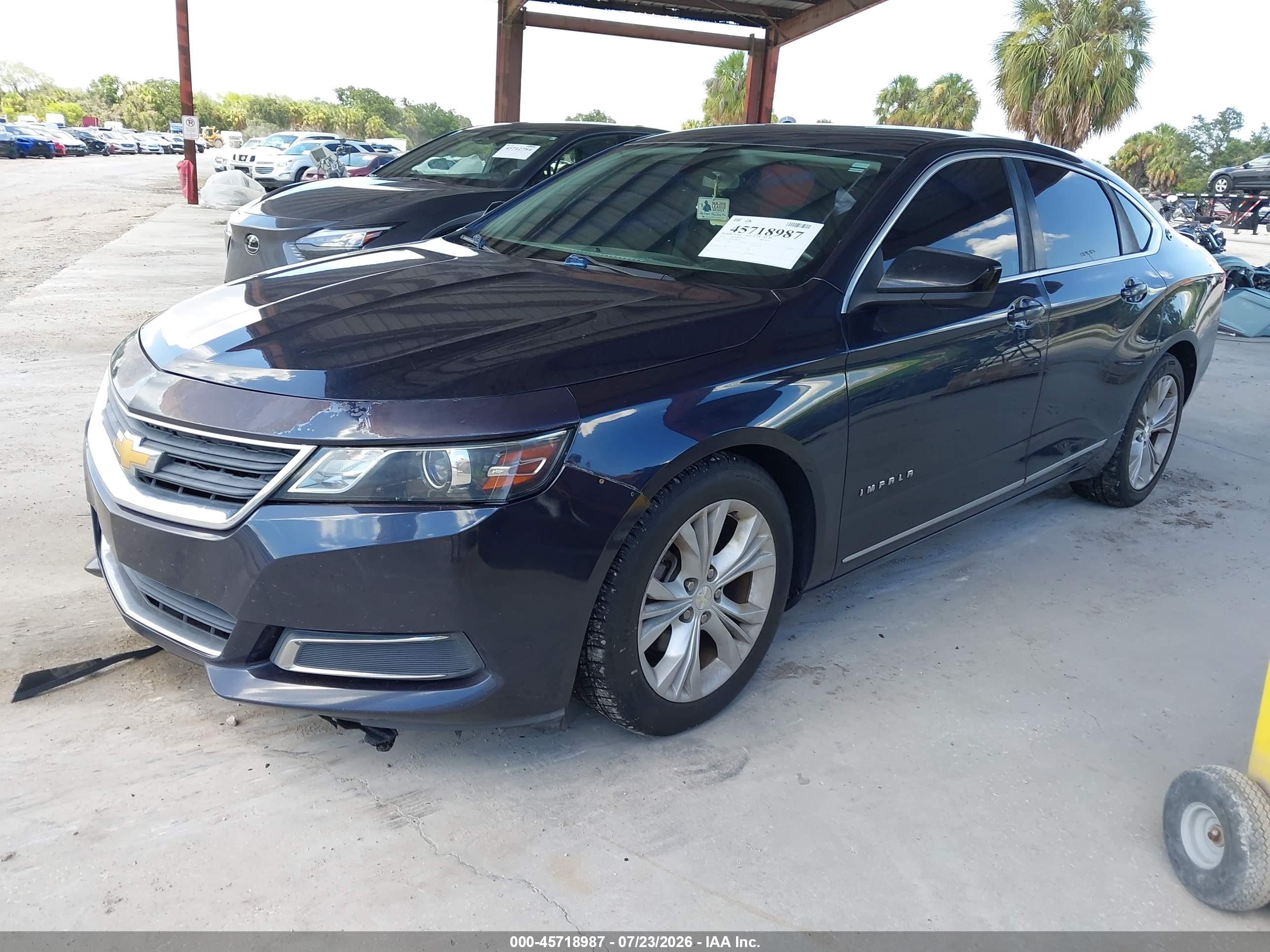 2014 Chevrolet Impala Ls Eco Dark Blue vin: 2G11Z5SR9E9186484