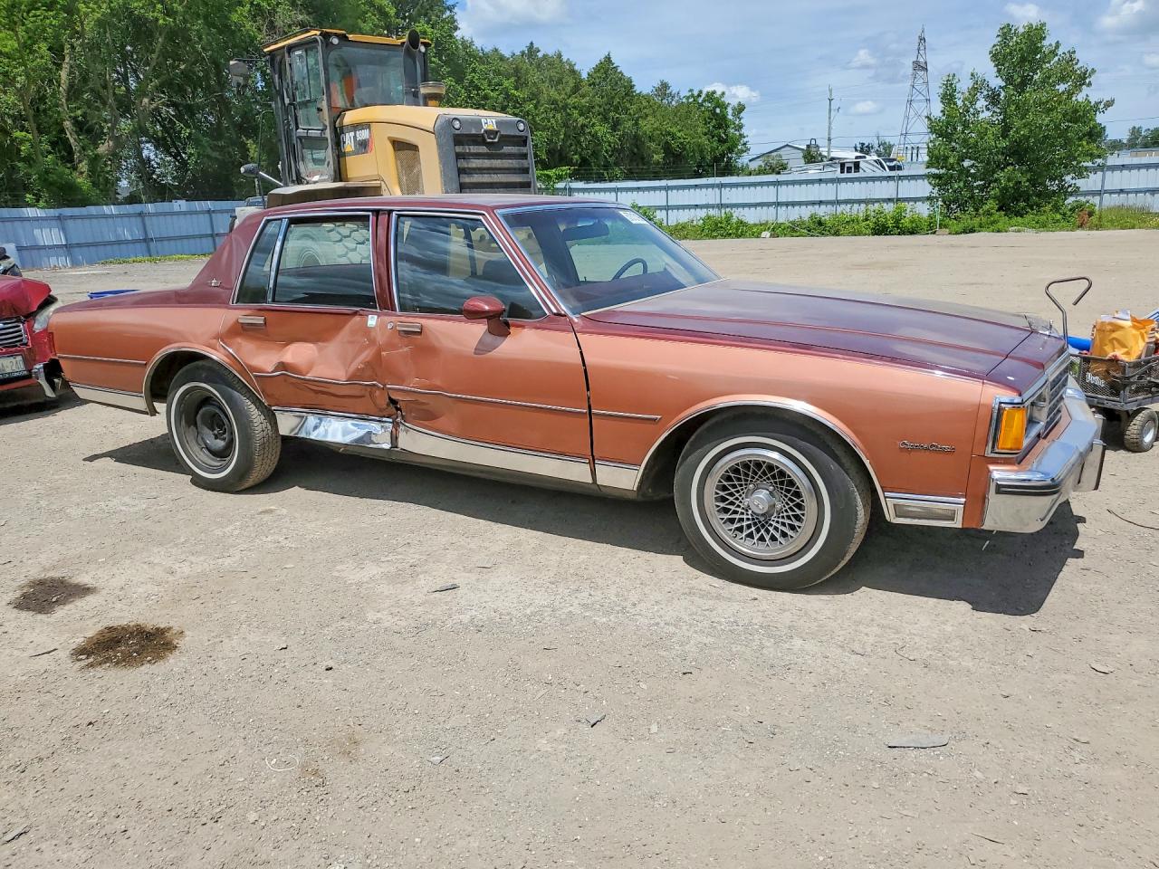 1982 Chevrolet Caprice Classic Brown vin: 2G1AN69H8C1114136