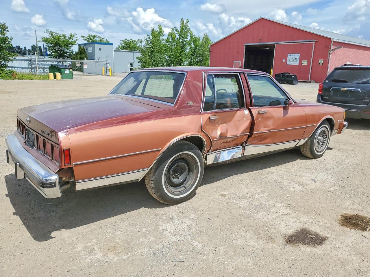 1982 Chevrolet Caprice Classic Brown vin: 2G1AN69H8C1114136