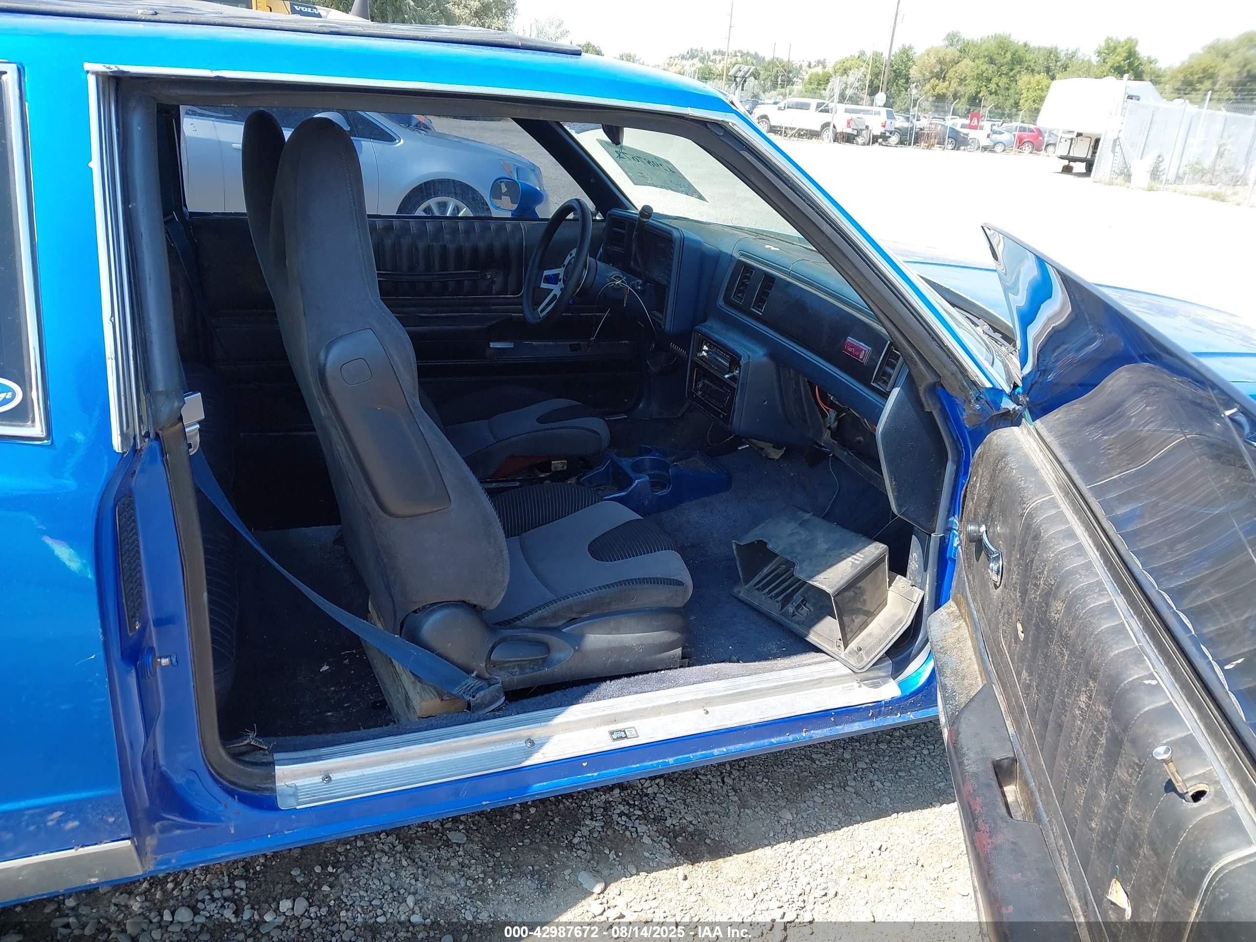 1981 Chevrolet Monte Carlo   Blue vin: 2G1AZ37J8B1451493
