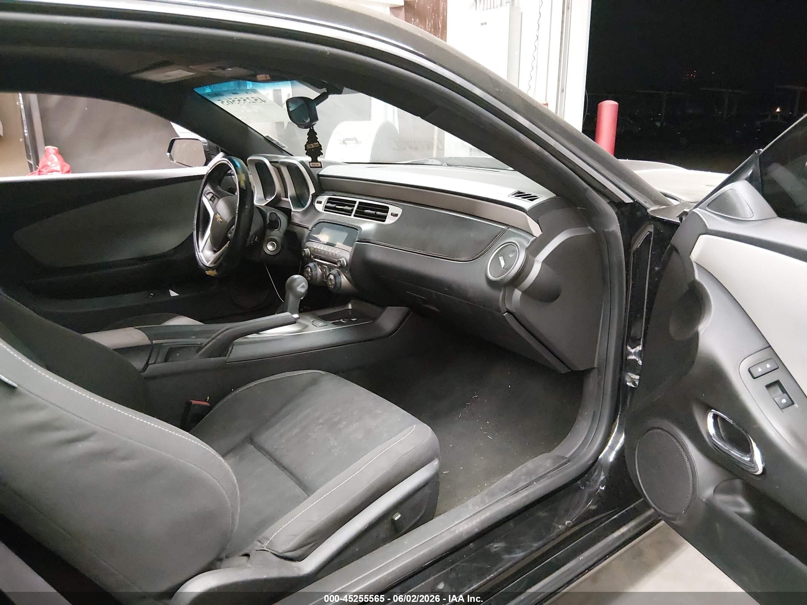 2012 Chevrolet Camaro 2ls Black vin: 2G1FA1E30C9131593