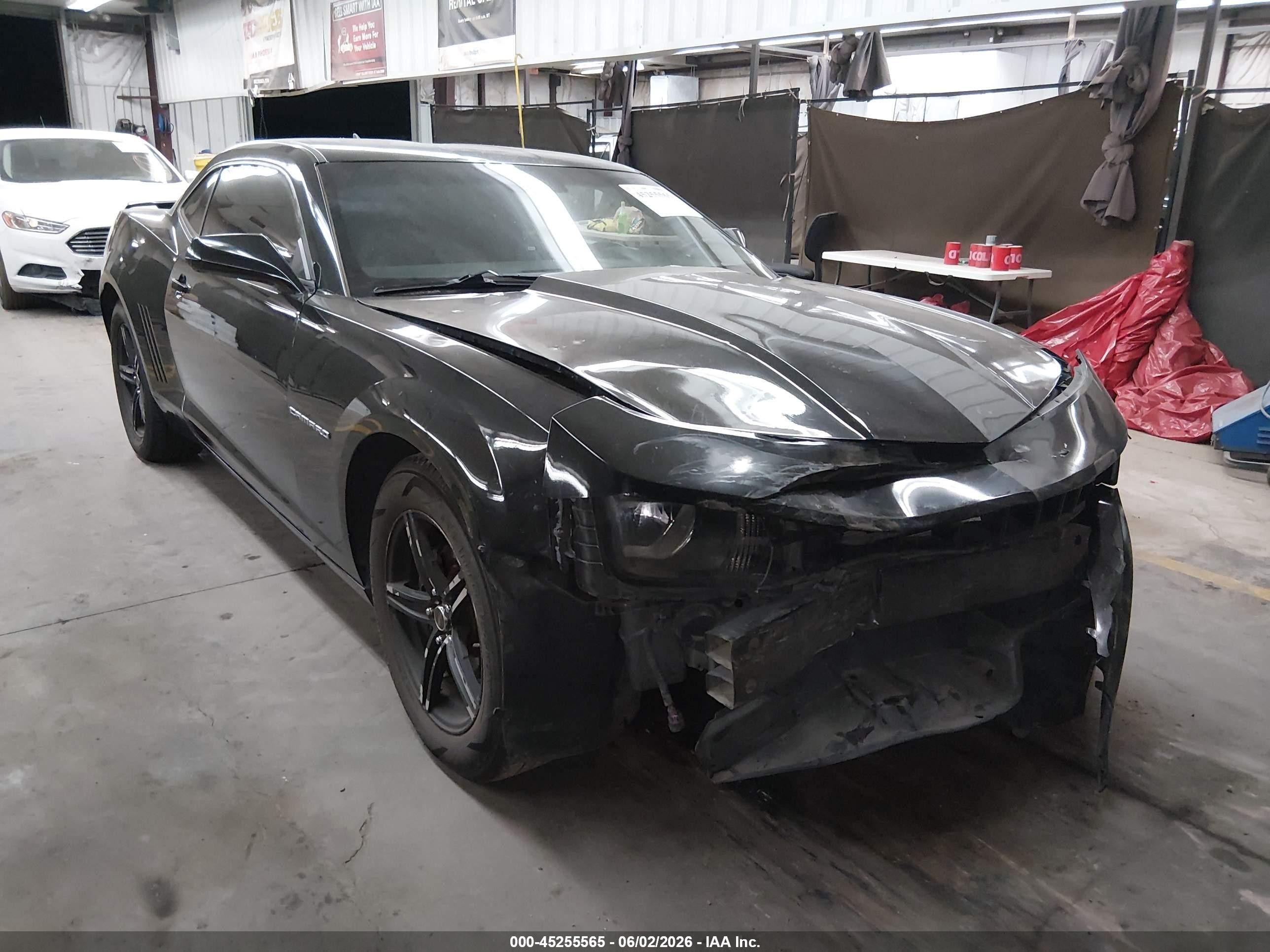 2012 Chevrolet Camaro 2ls Black vin: 2G1FA1E30C9131593