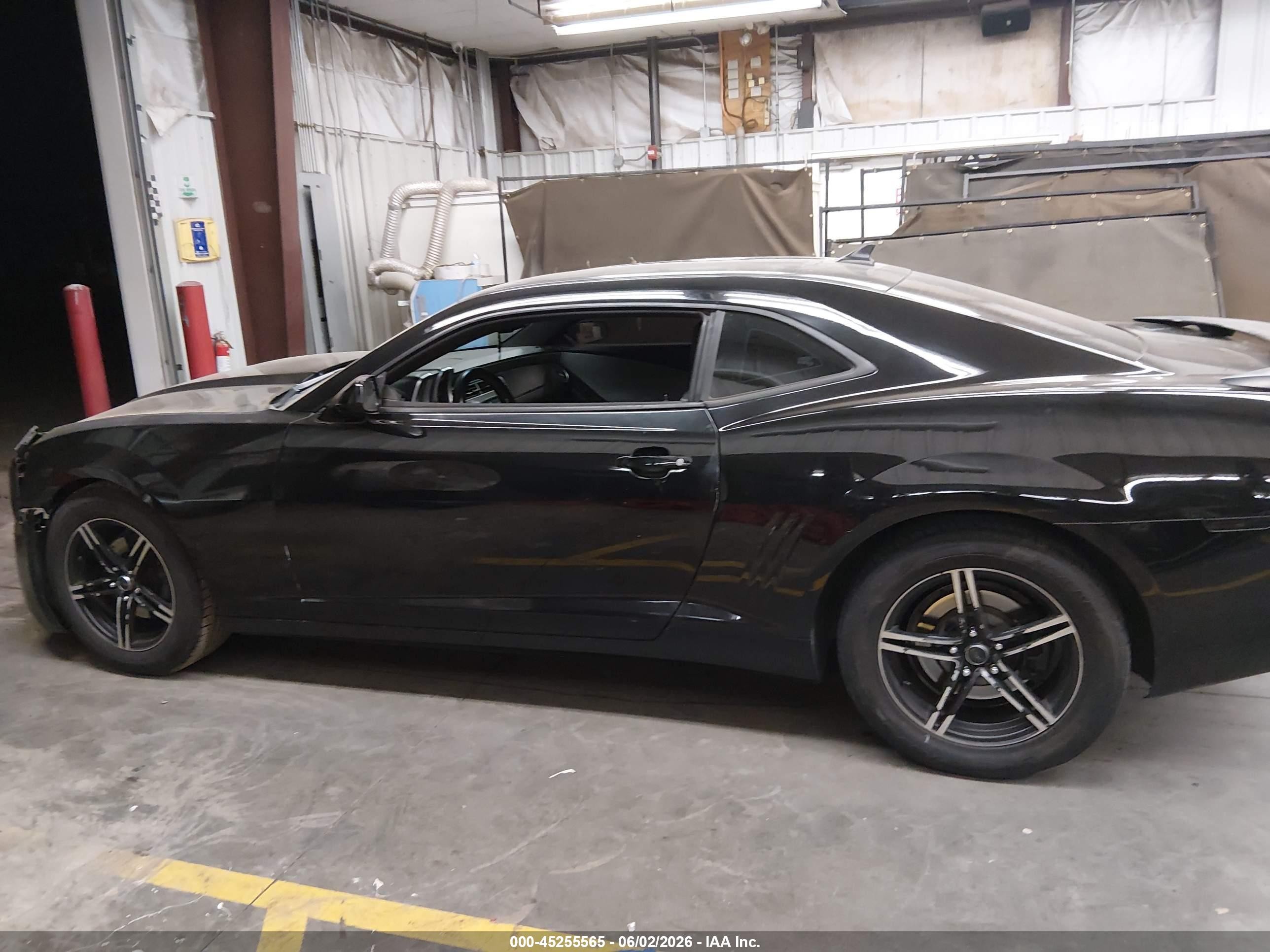 2012 Chevrolet Camaro 2ls Black vin: 2G1FA1E30C9131593