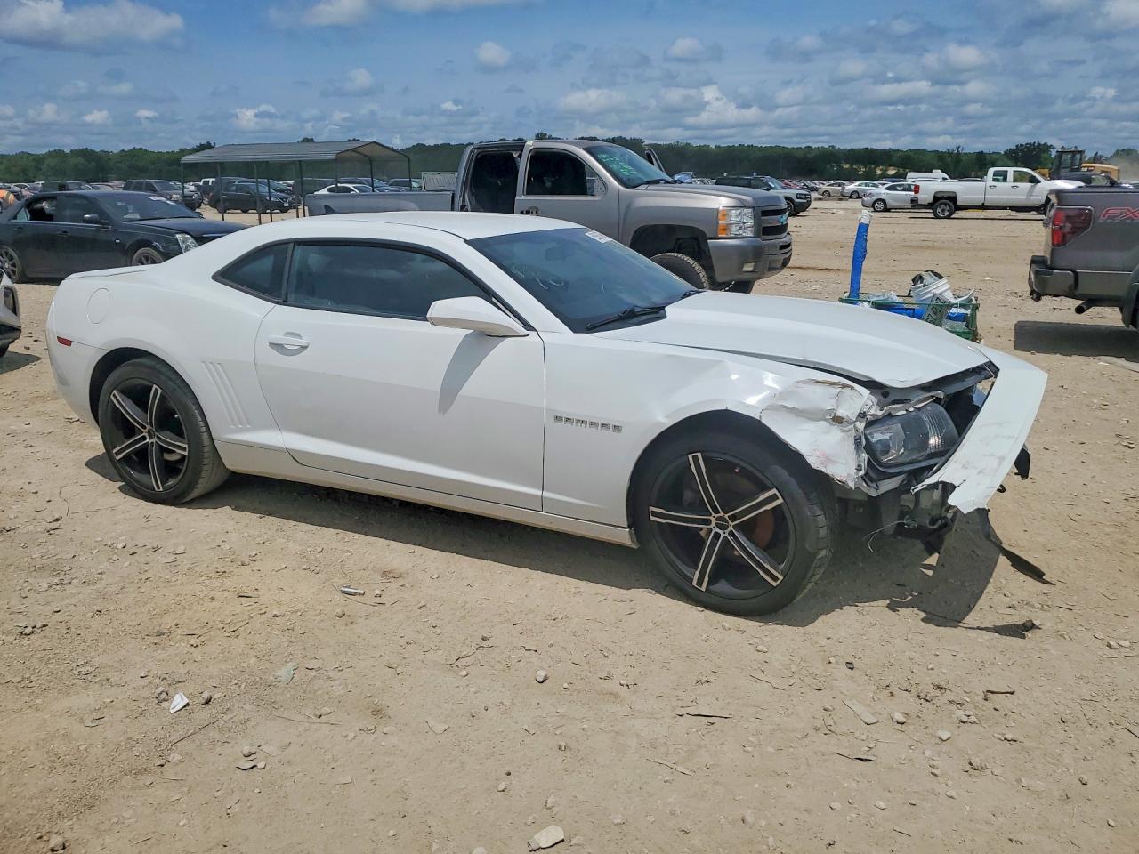 2013 Chevrolet Camaro 2ls White vin: 2G1FA1E30D9123494