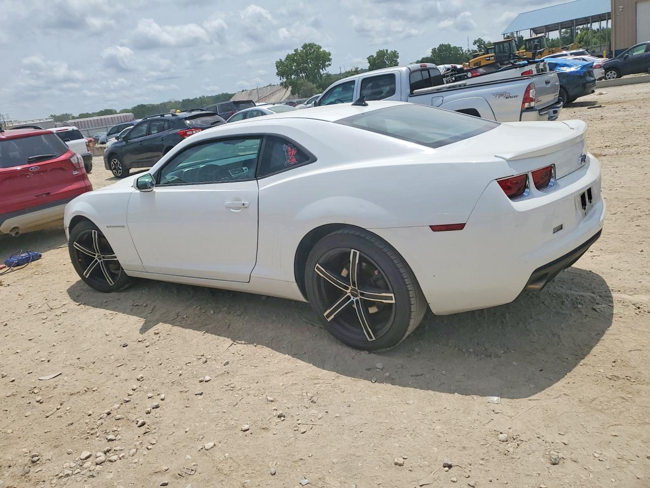 2013 Chevrolet Camaro 2ls White vin: 2G1FA1E30D9123494