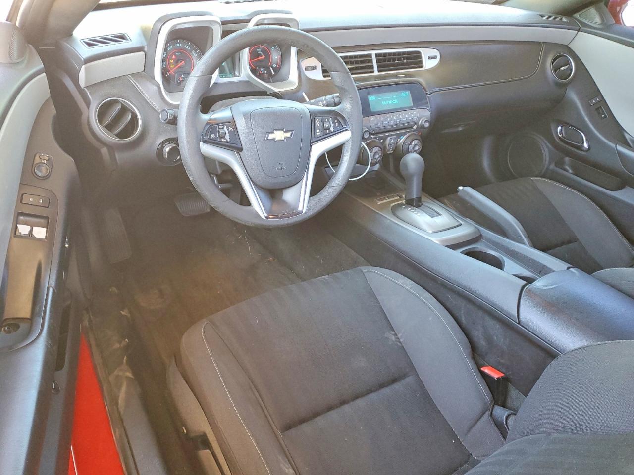 2013 Chevrolet Camaro Ls Red vin: 2G1FA1E30D9131465