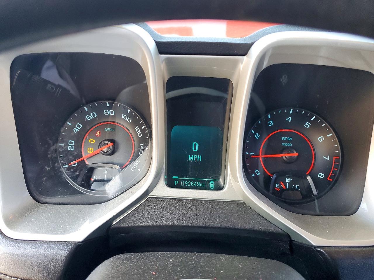 2013 Chevrolet Camaro Ls Red vin: 2G1FA1E30D9131465