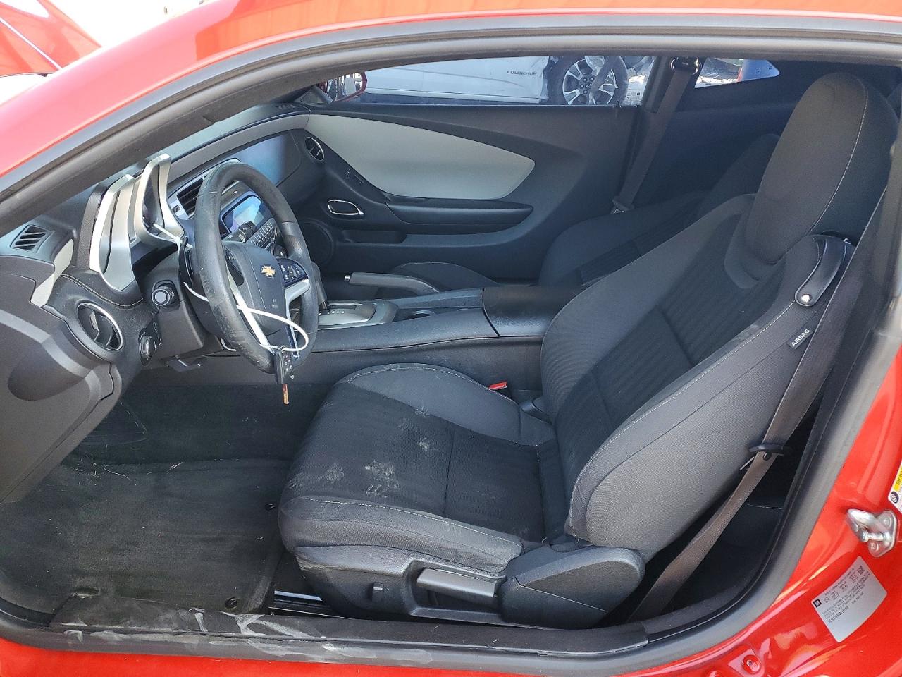 2013 Chevrolet Camaro Ls Red vin: 2G1FA1E30D9131465