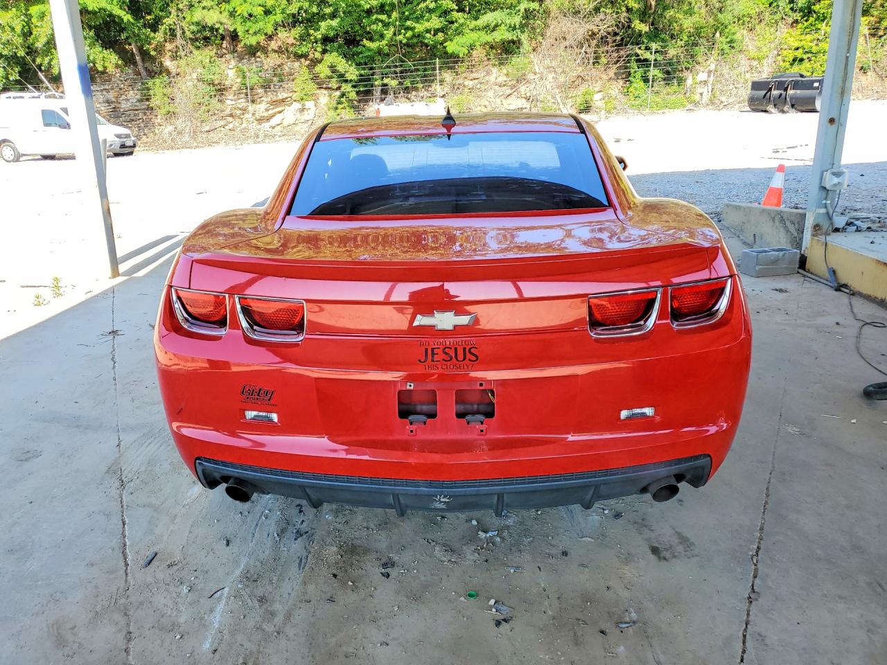 2013 Chevrolet Camaro Ls Red vin: 2G1FA1E30D9131465