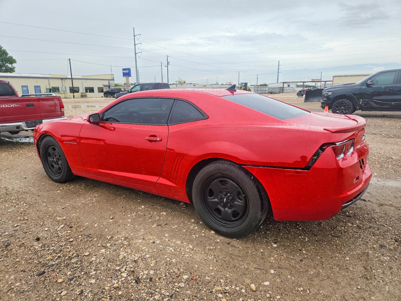 2013 Chevrolet Camaro Ls Красный vin: 2G1FA1E30D9155152