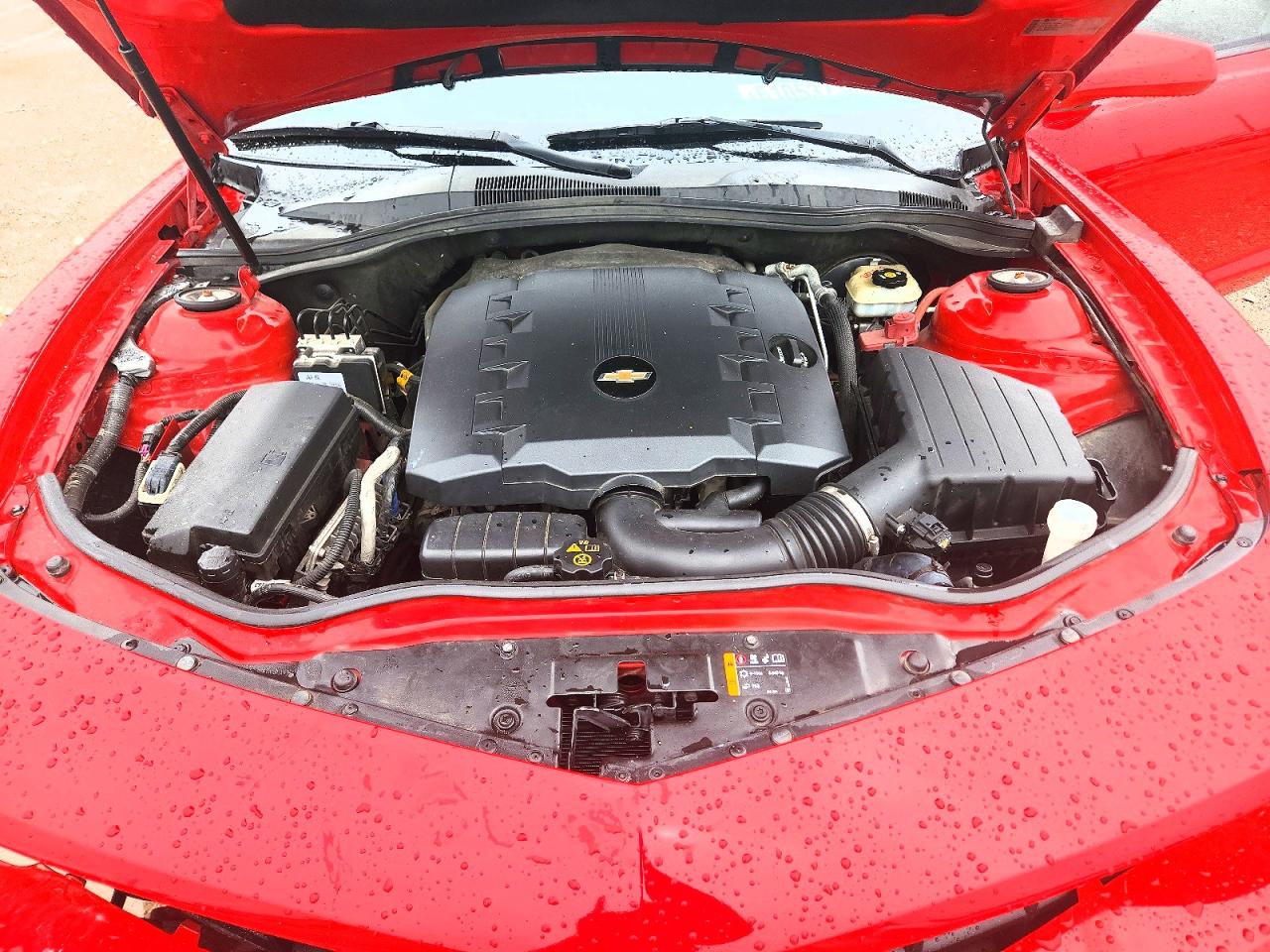 2013 Chevrolet Camaro Ls Красный vin: 2G1FA1E30D9155152