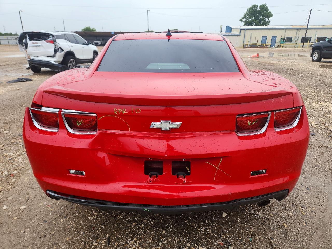2013 Chevrolet Camaro Ls Красный vin: 2G1FA1E30D9155152