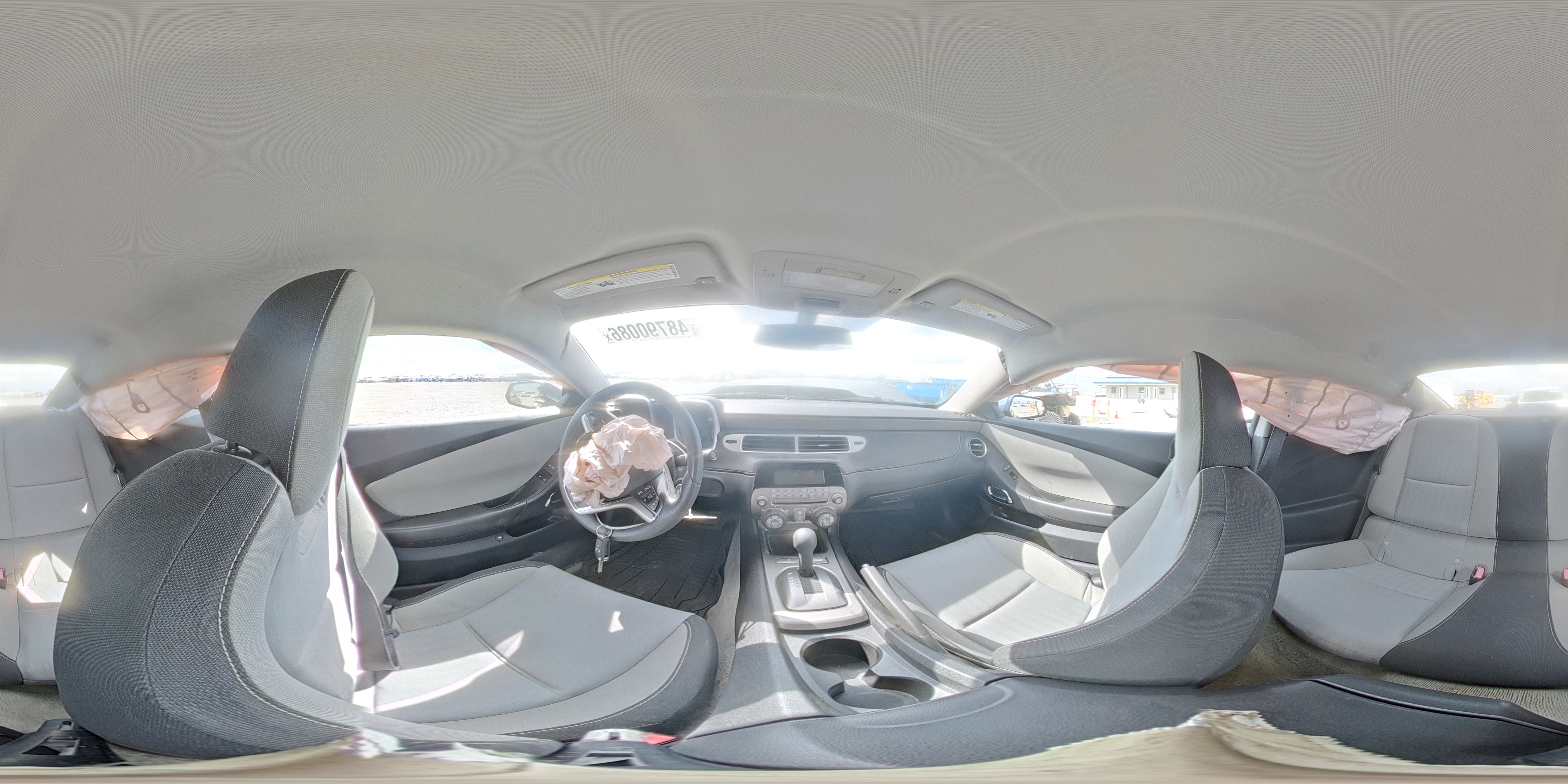 2013 Chevrolet Camaro Ls Blue vin: 2G1FA1E30D9167091