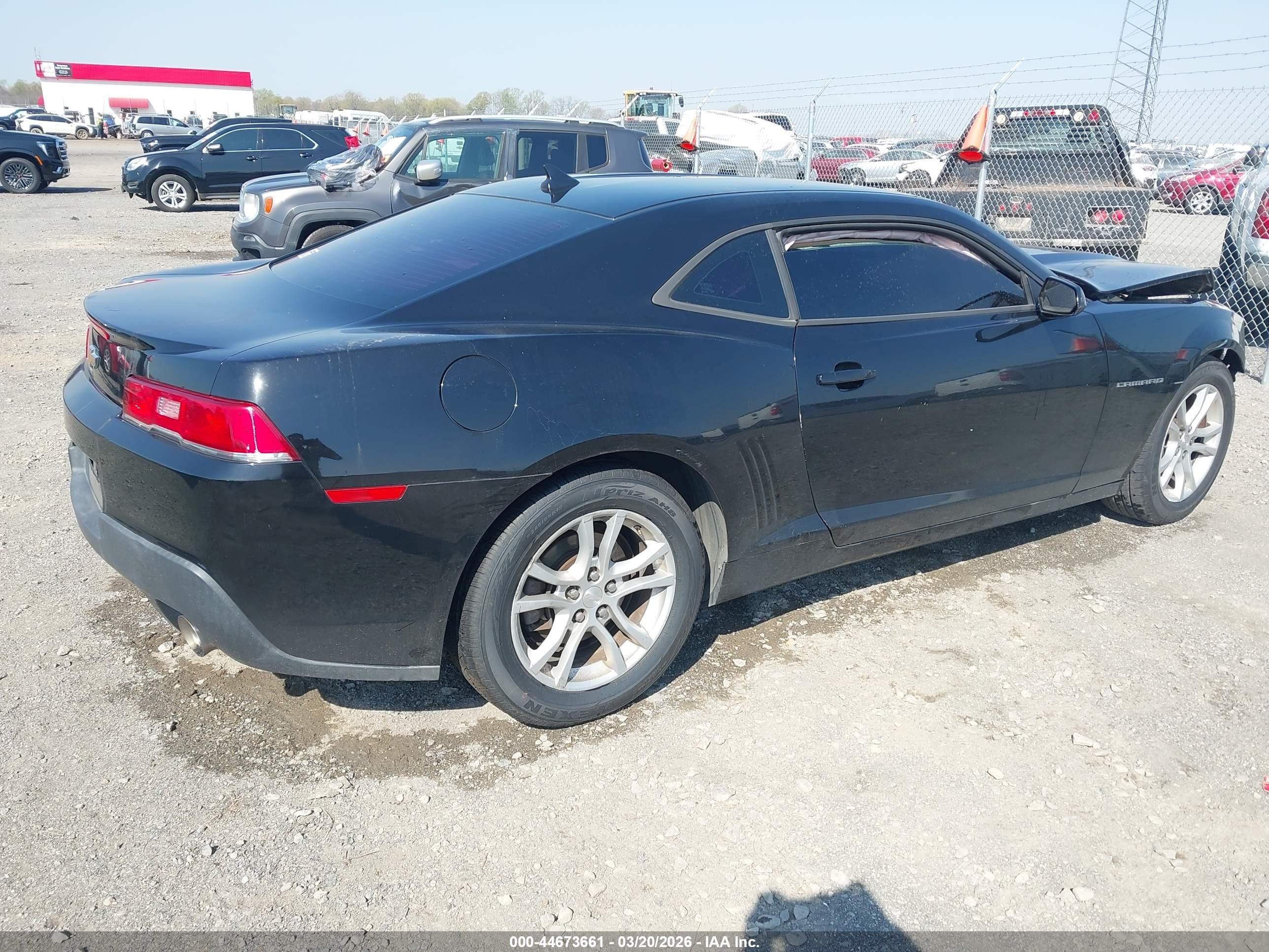 2014 Chevrolet Camaro 2ls Black vin: 2G1FA1E30E9174995
