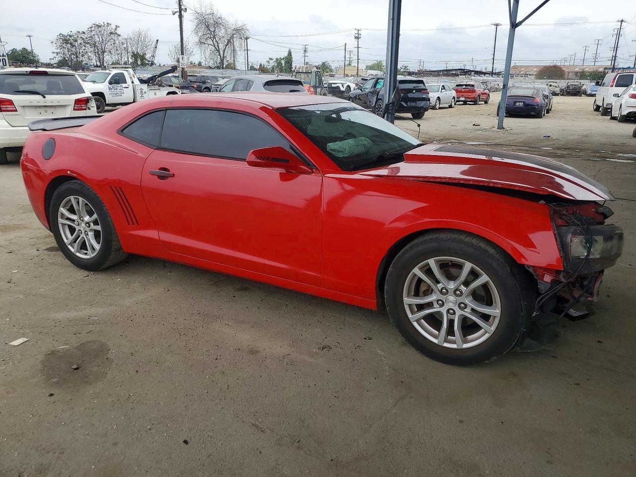 2014 Chevrolet Camaro Ls Красный vin: 2G1FA1E30E9192929