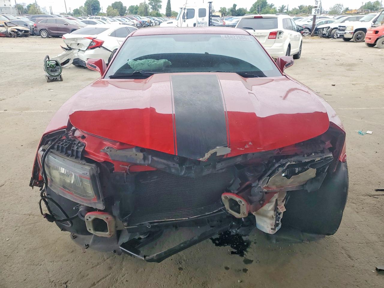 2014 Chevrolet Camaro Ls Красный vin: 2G1FA1E30E9192929