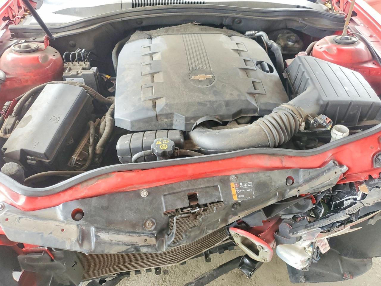 2014 Chevrolet Camaro Ls Красный vin: 2G1FA1E30E9192929
