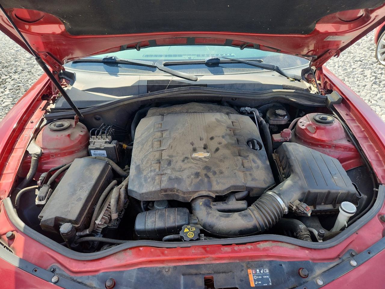 2014 Chevrolet Camaro Ls Maroon vin: 2G1FA1E30E9201533